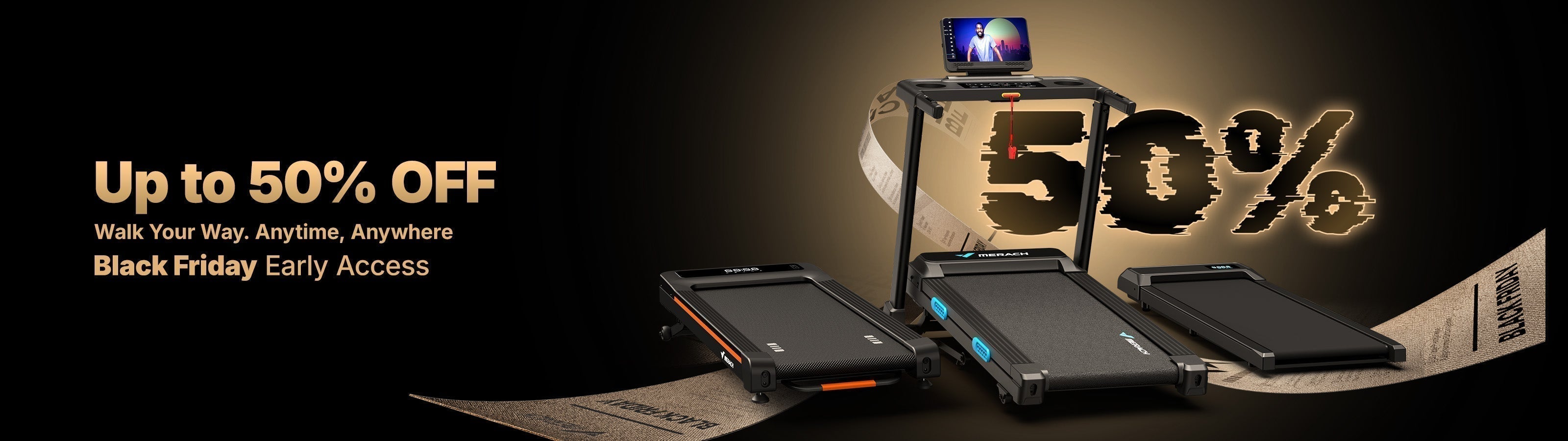 Black Friday 2025: Upgrade Your Home Gym with Merach Treadmills