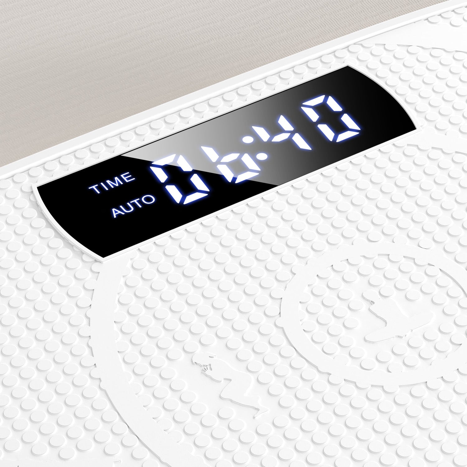 MERACH 2398-White Whole Body Vibration Plate