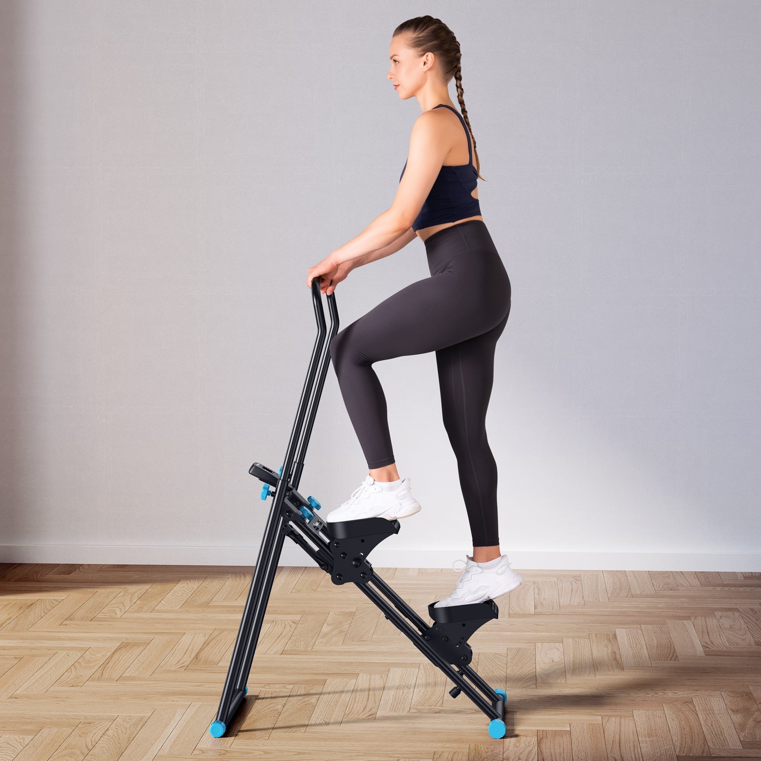 MERACH 2438 Folding Vertical Cardio Exercise Climber
