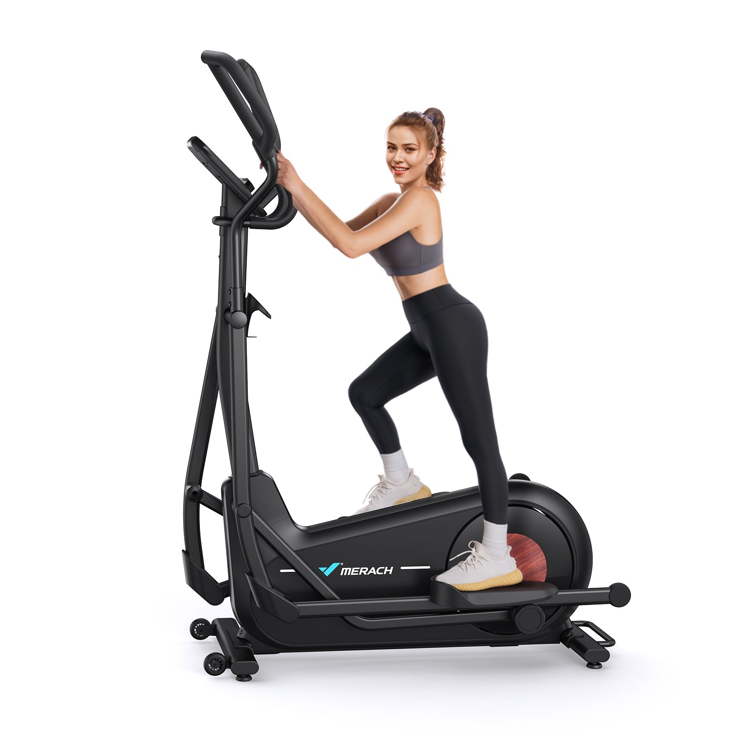 MERACH E27B3 Manual Resistance Elliptical Machine
