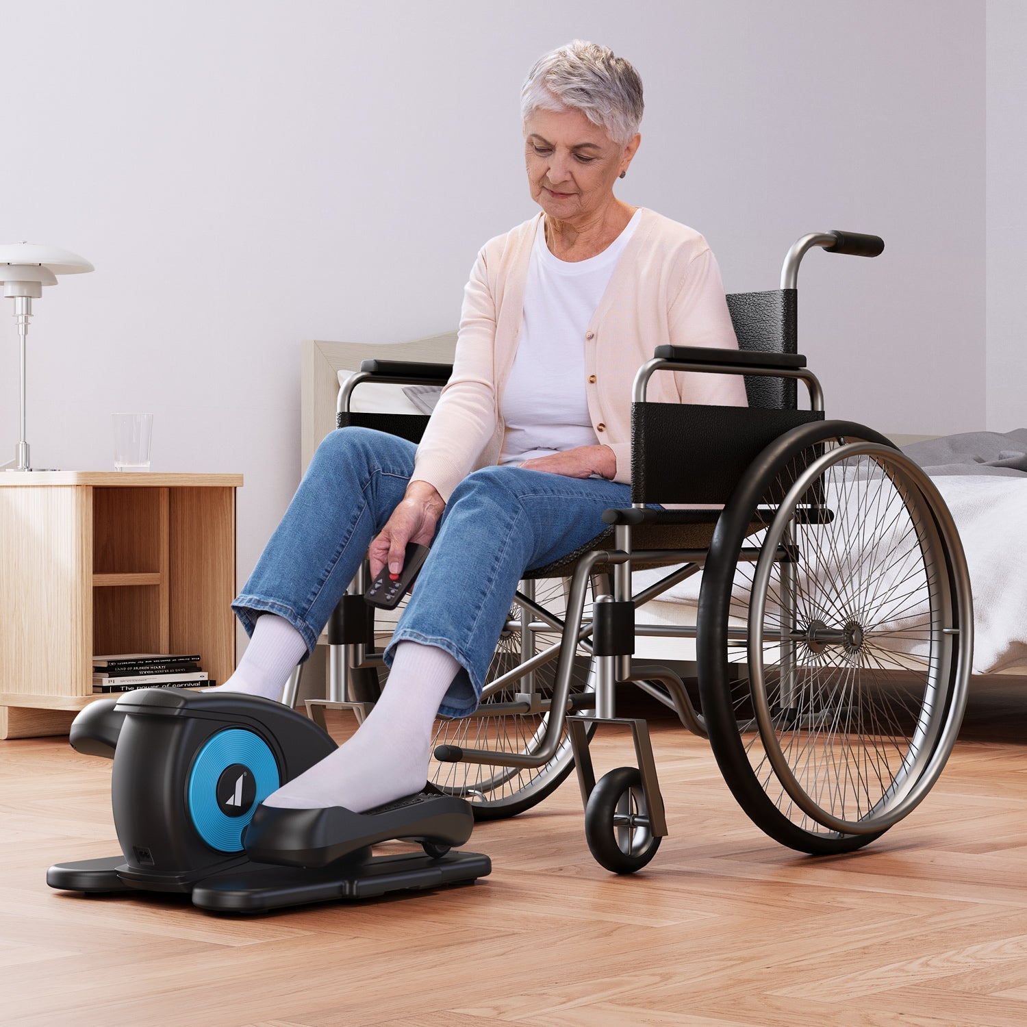 MERACH E34B1 Mini Electric Elliptical Machine