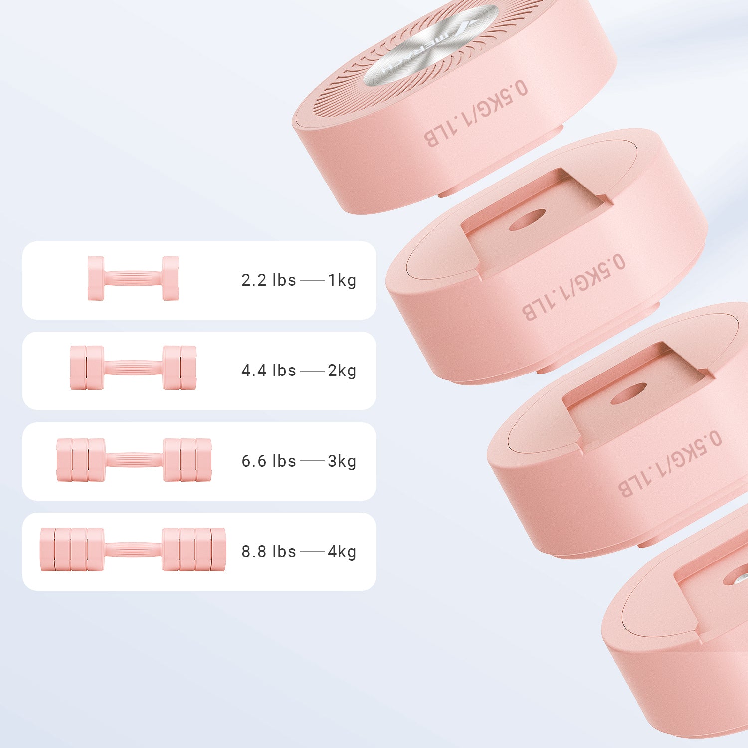 MERACH 2444 Adjustable Dumbbell