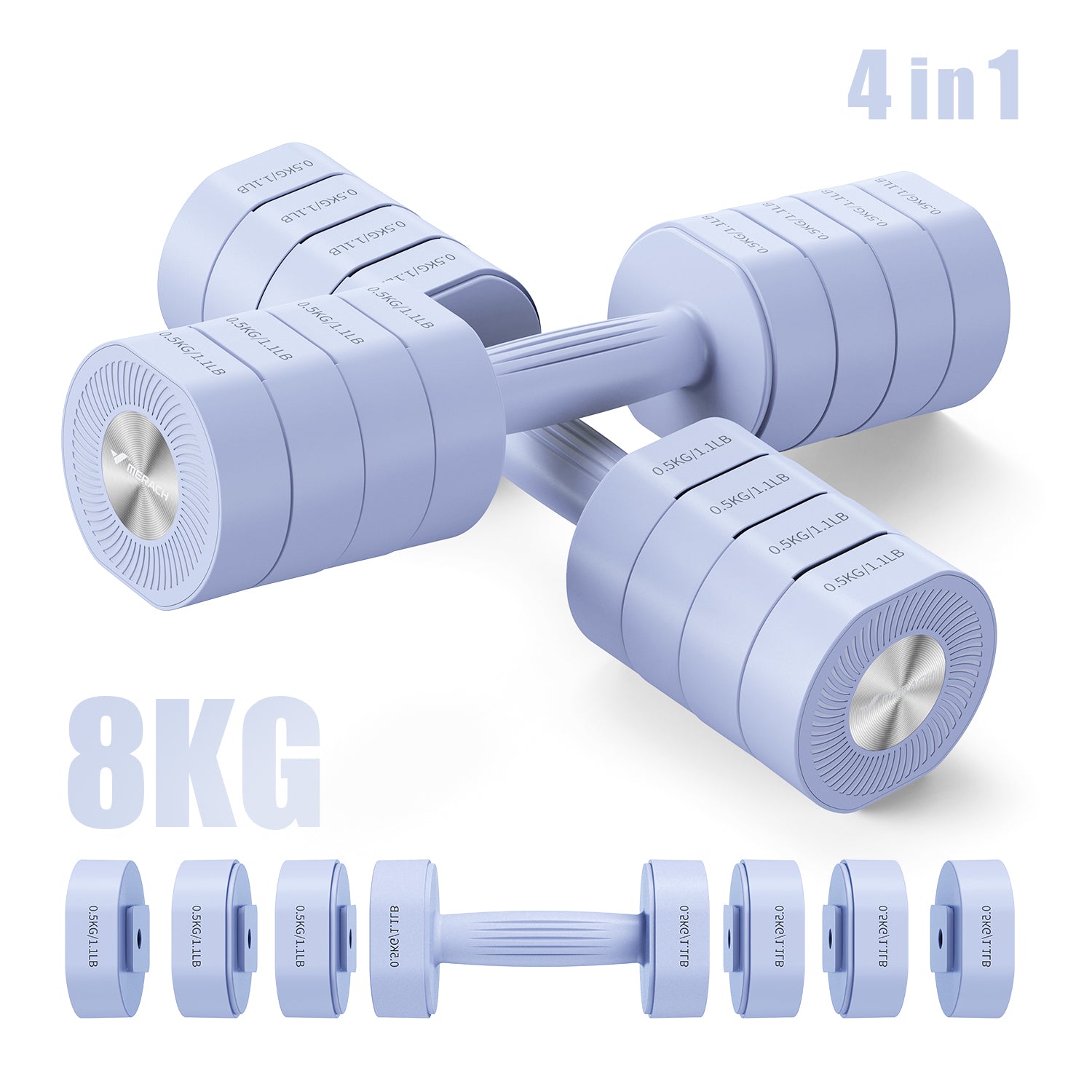 MERACH 2444 Adjustable Dumbbell
