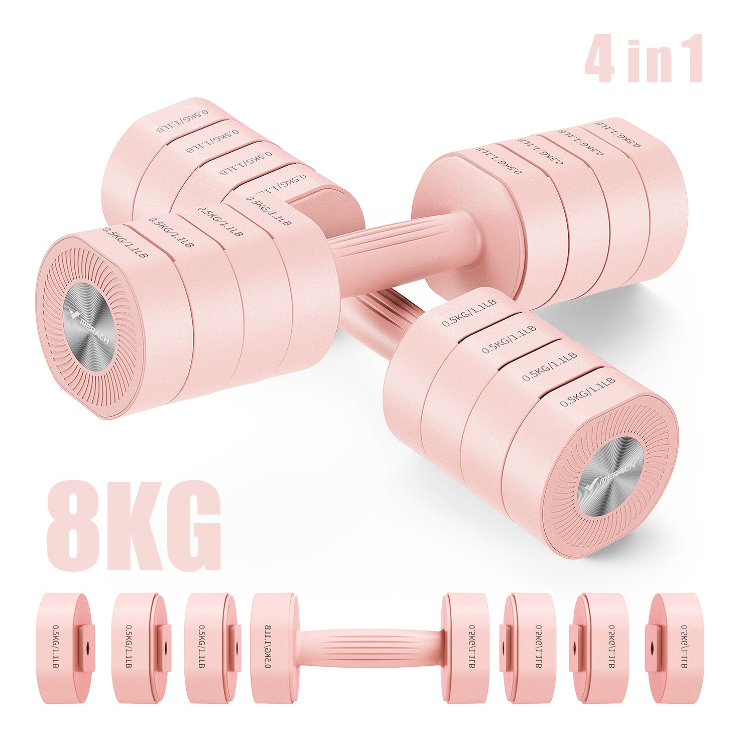 MERACH 2444 Adjustable Dumbbell