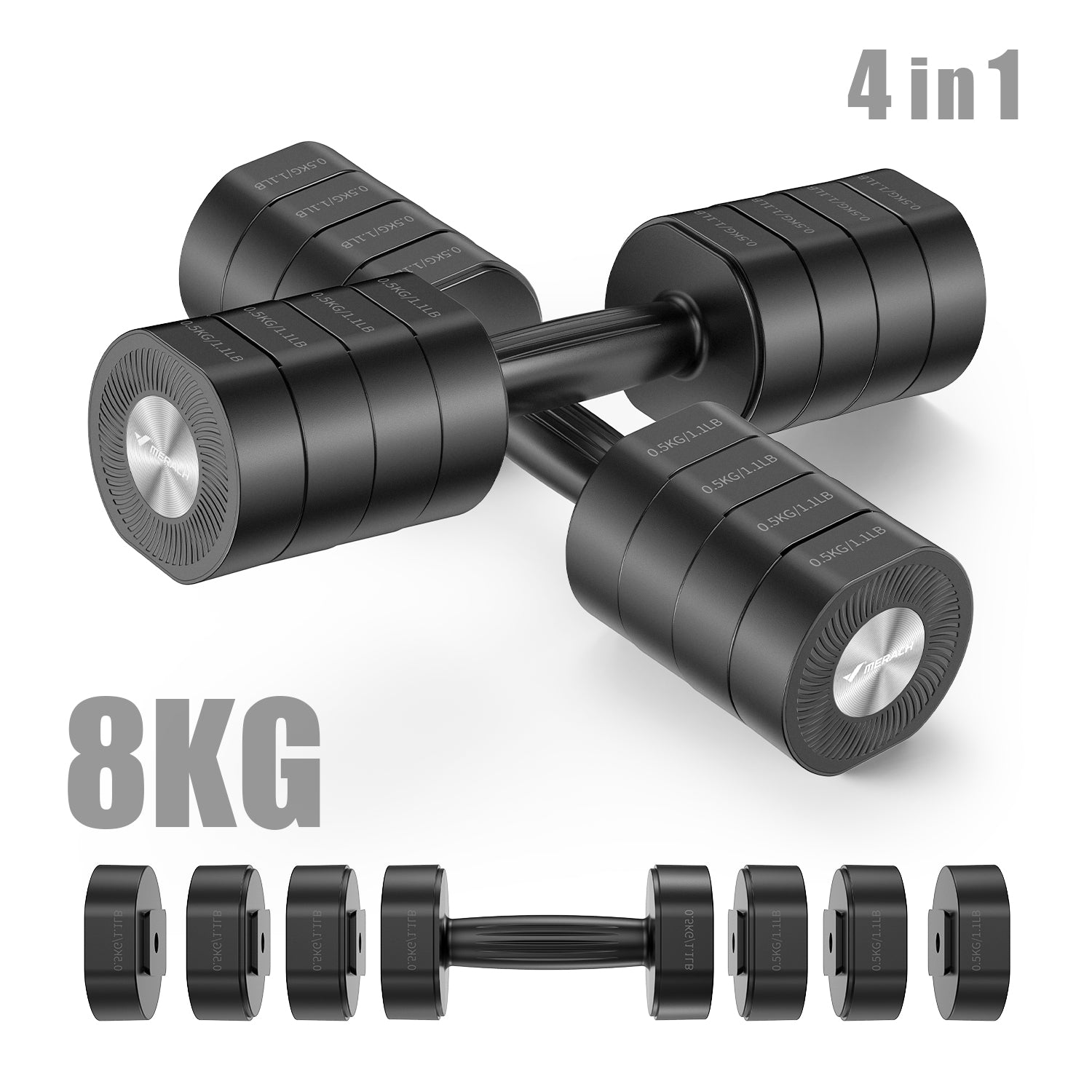 MERACH 2444 Adjustable Dumbbell
