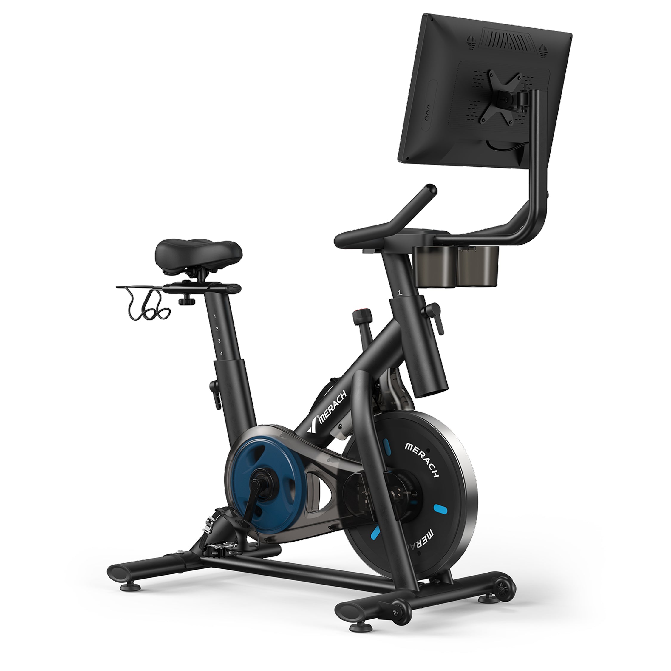 MERACH S26B4 Magnetic Exercise Bike with HD Screen