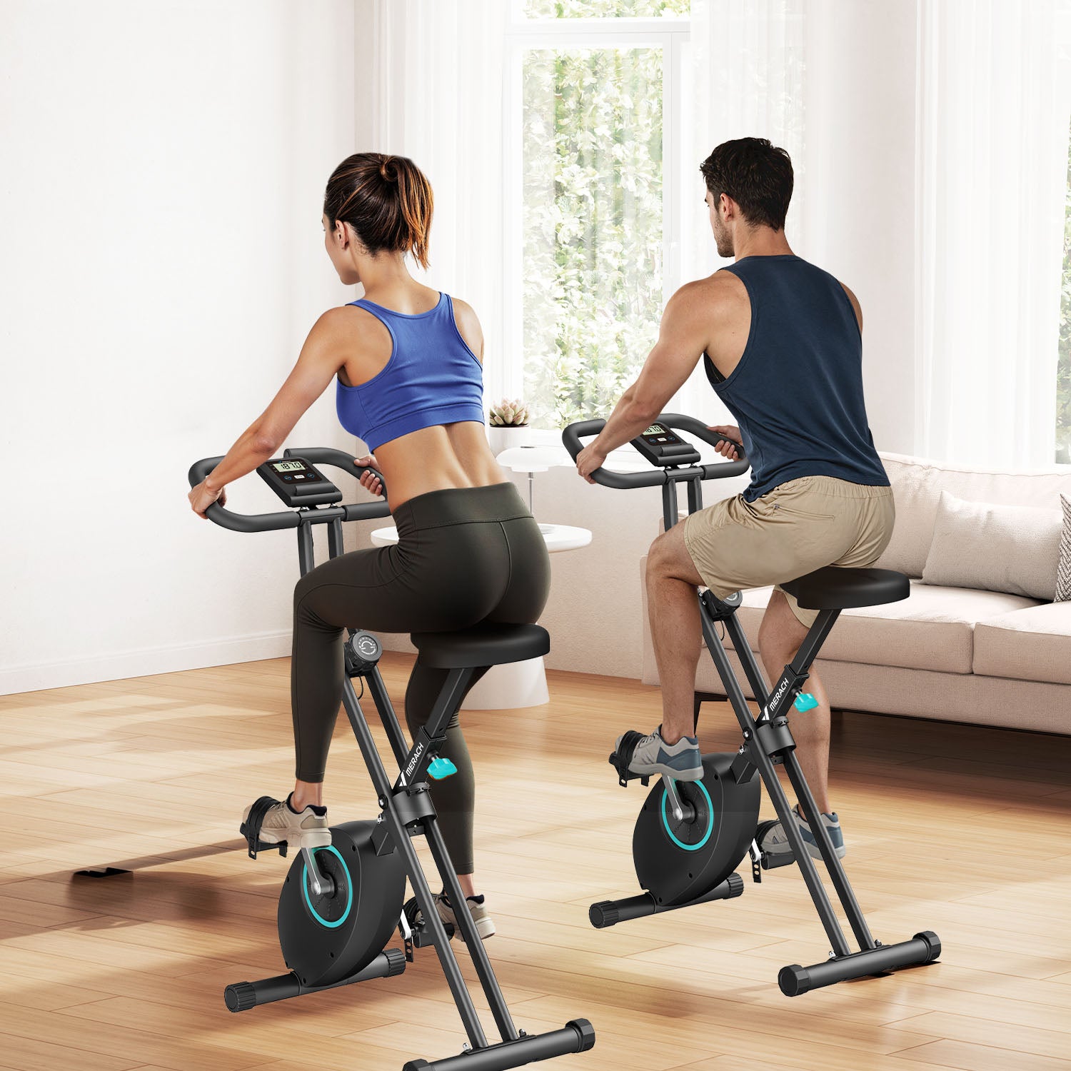 Merach S14L2 4-in-1 Folding Exercise Bike