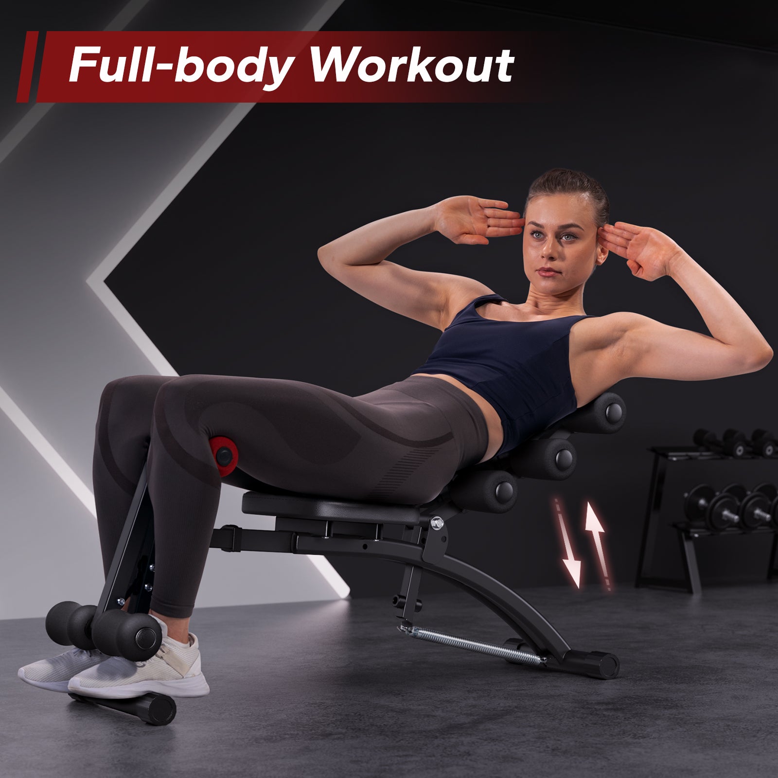 Merach 2415 Multi-Functional Adjustable Ab Trainer