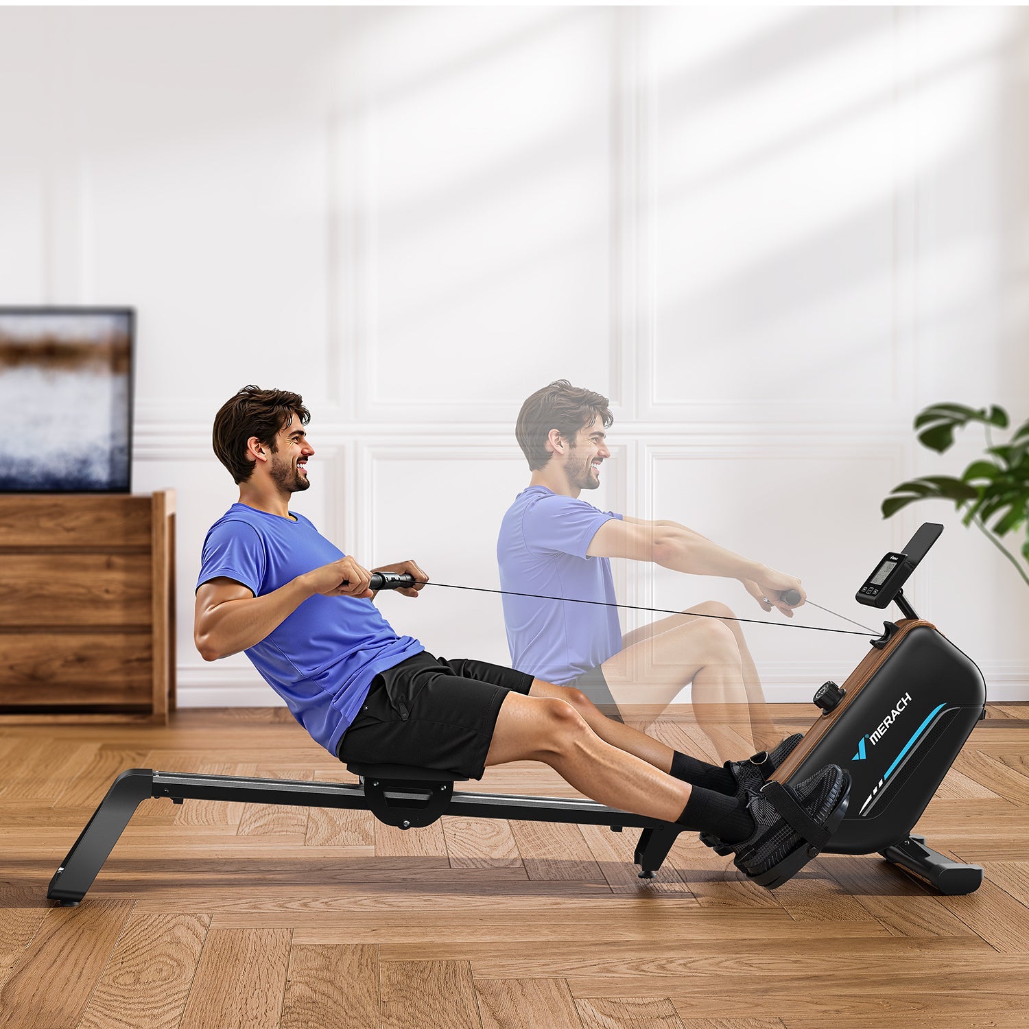 Merach R15 Magnetic Resistance Rowing Machine