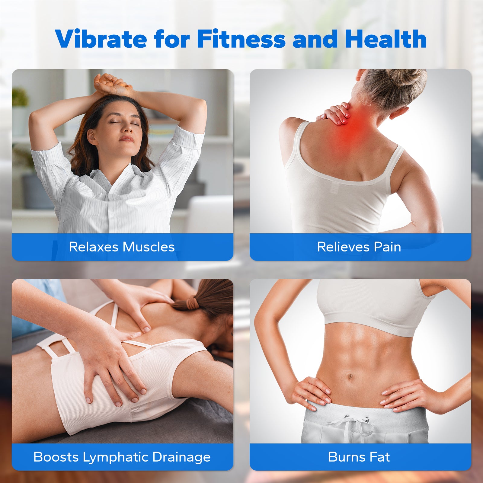 Merach 2398 Piattaforma Vibrante Total Body