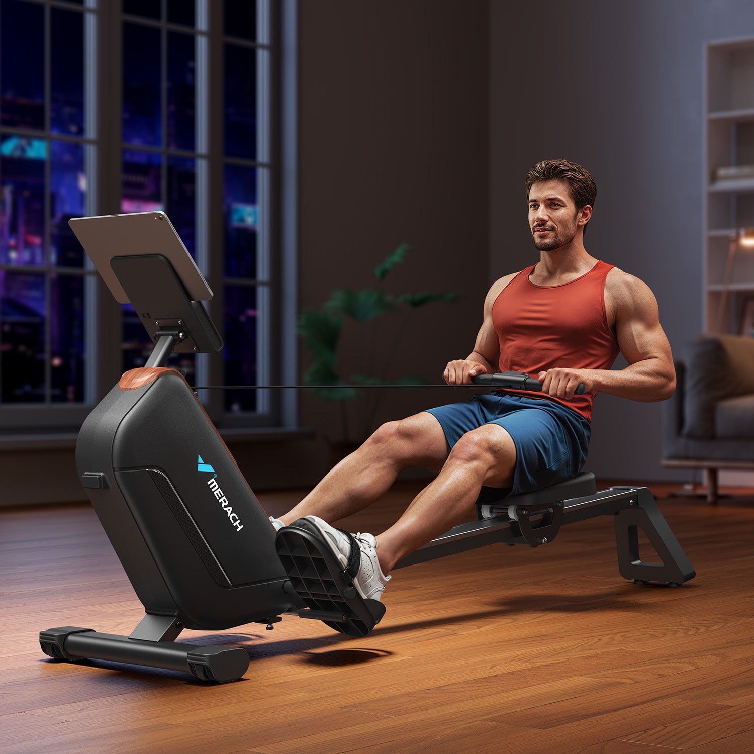 Merach R15 Pro Electromagnetic Rowing Machine