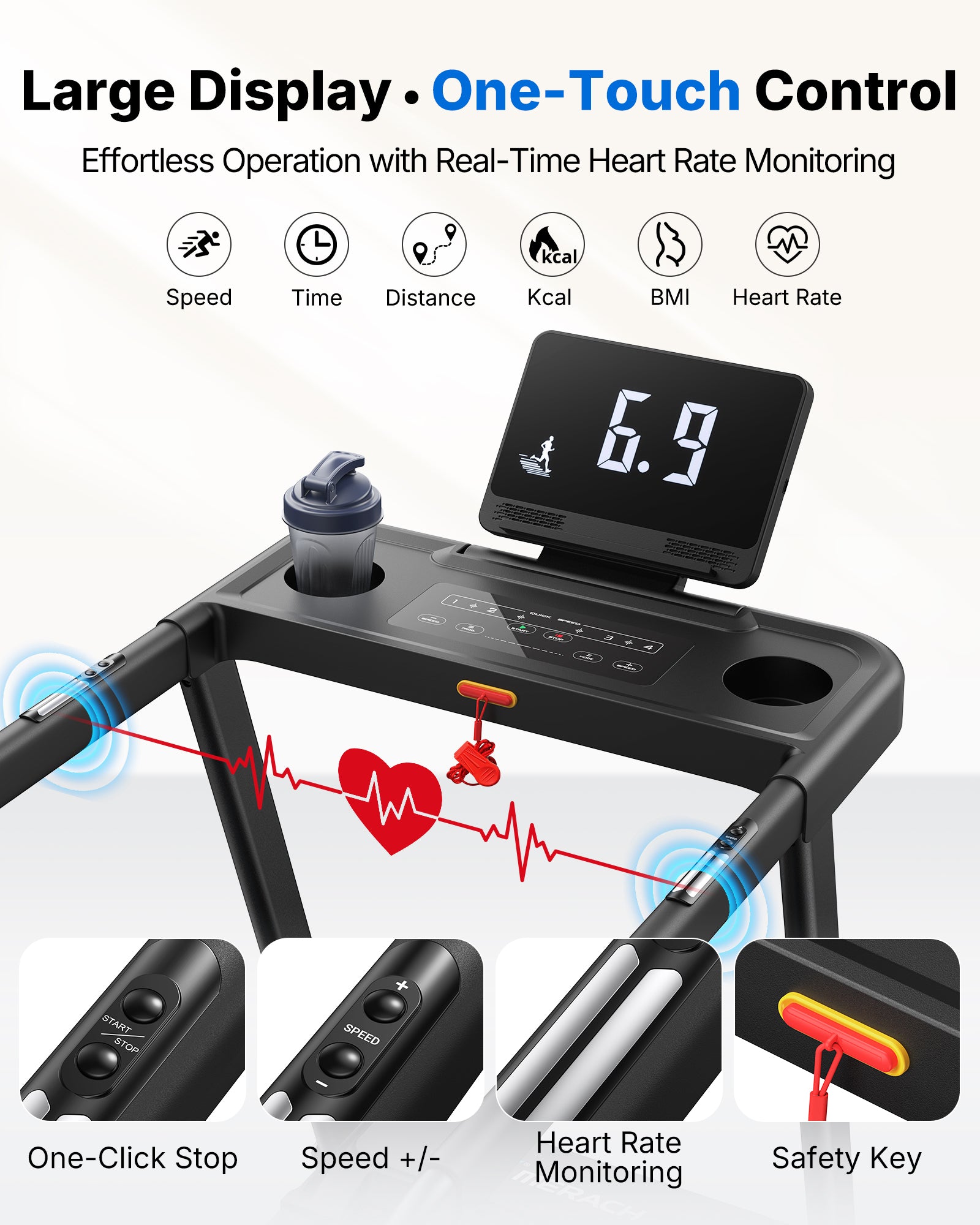 MERACH T12B5 Electric Treadmill