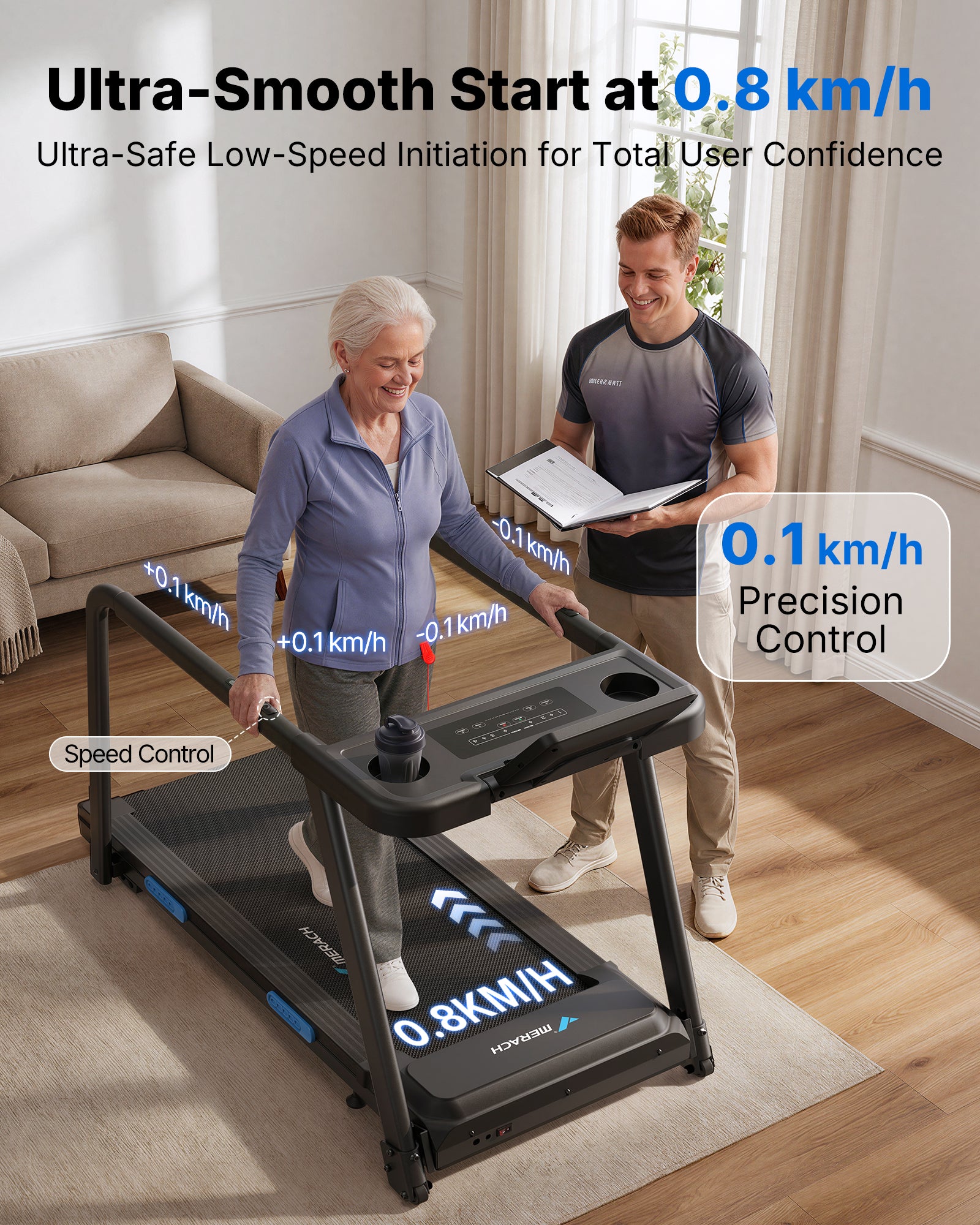 MERACH T12B5 Electric Treadmill