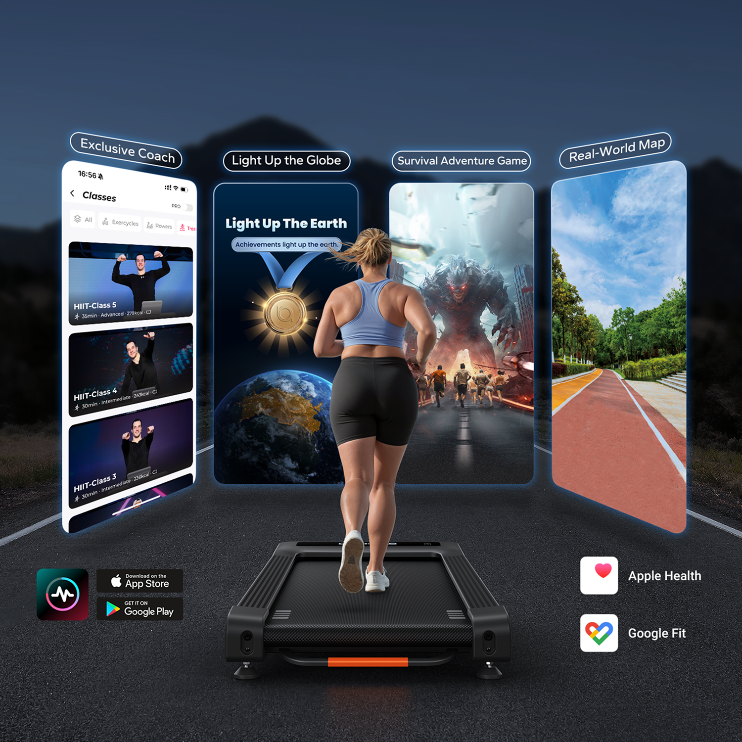MERACH NovaWalk W50 WalkPad with 12% Auto Incline