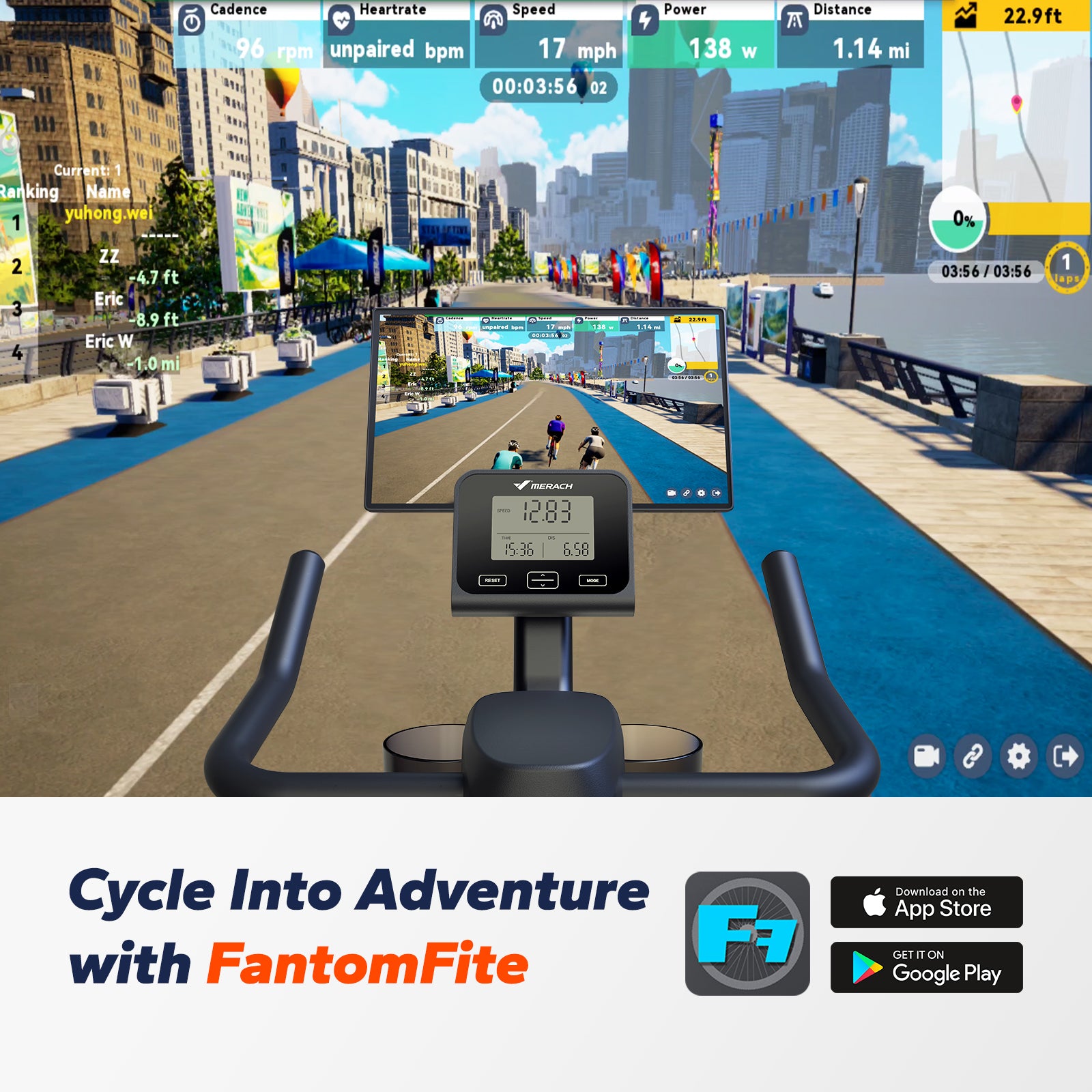 Merach S36 Resistance Exercise Bike