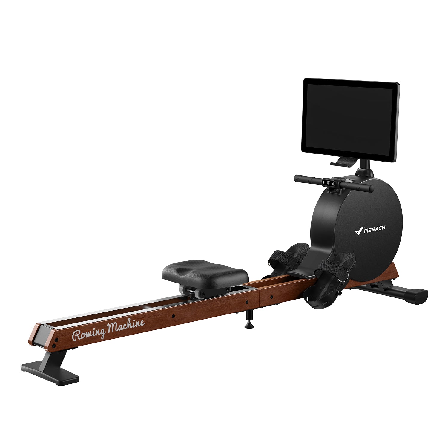Merach Q3 Aura Rowing Machine with Rotating Screen