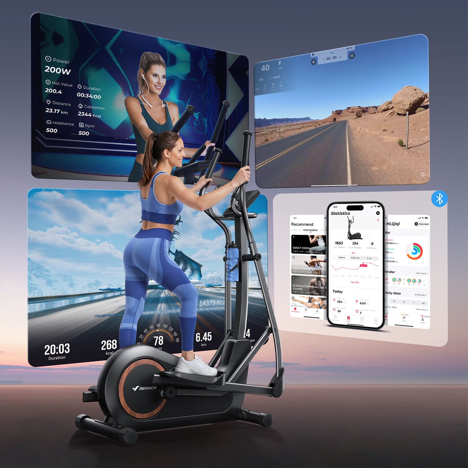 Merach E33B3 Self-Powered Elliptical