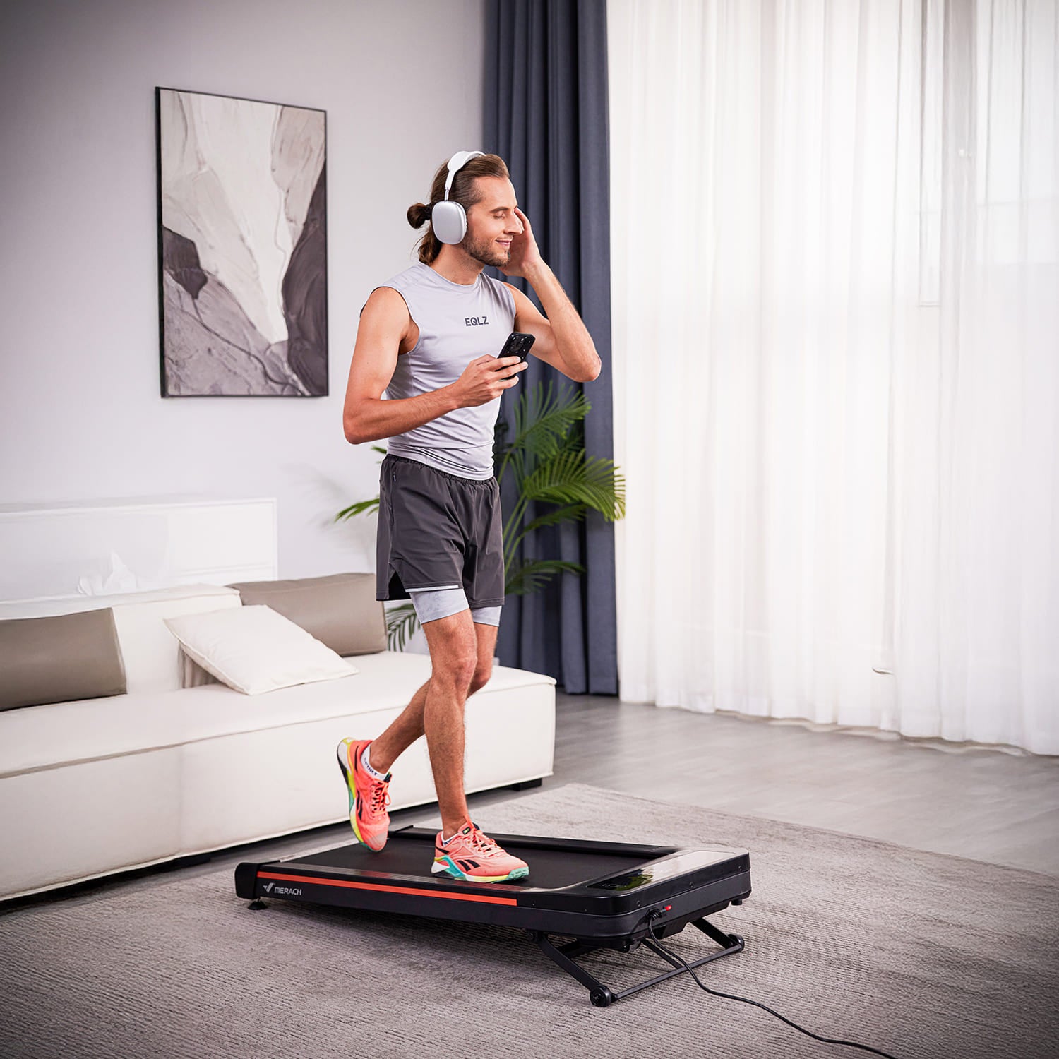 Merach NovaWalk W50 Treadmill with 12% Auto Incline