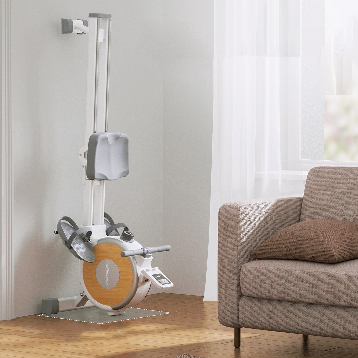 Merach Q1SW Magnetic Rowing Machine - Upgrade Quite