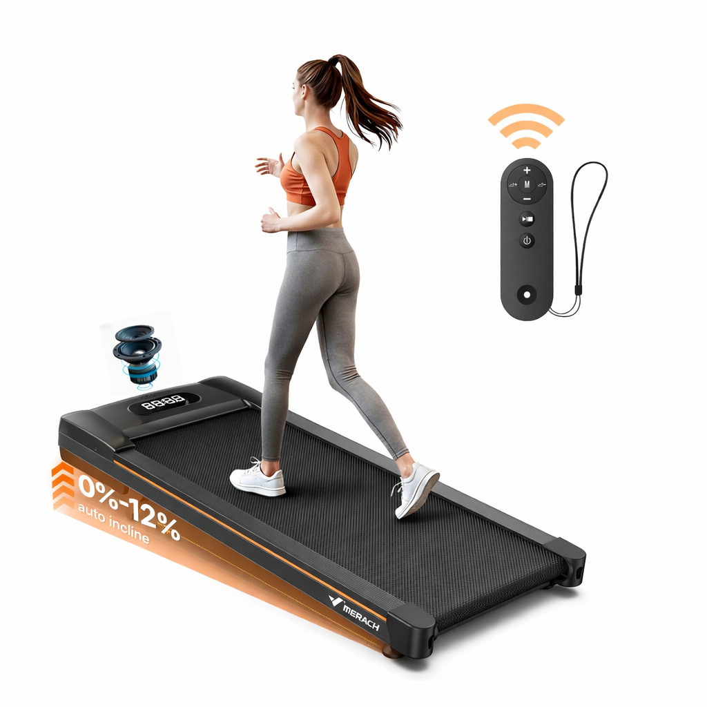 Merach NovaWalk W50 Treadmill with 12% Auto Incline