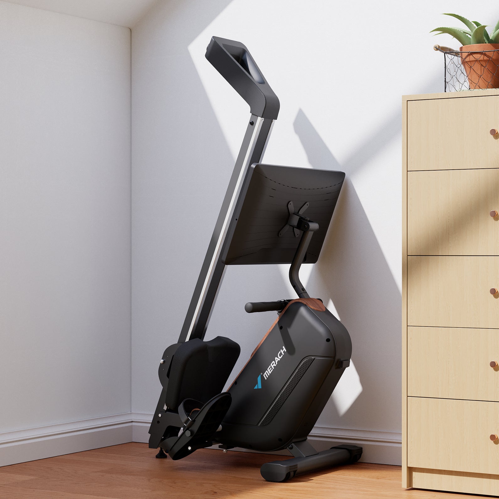 Merach R15 Pro 3.0 Magnetic Rowing Machine with HD Screen