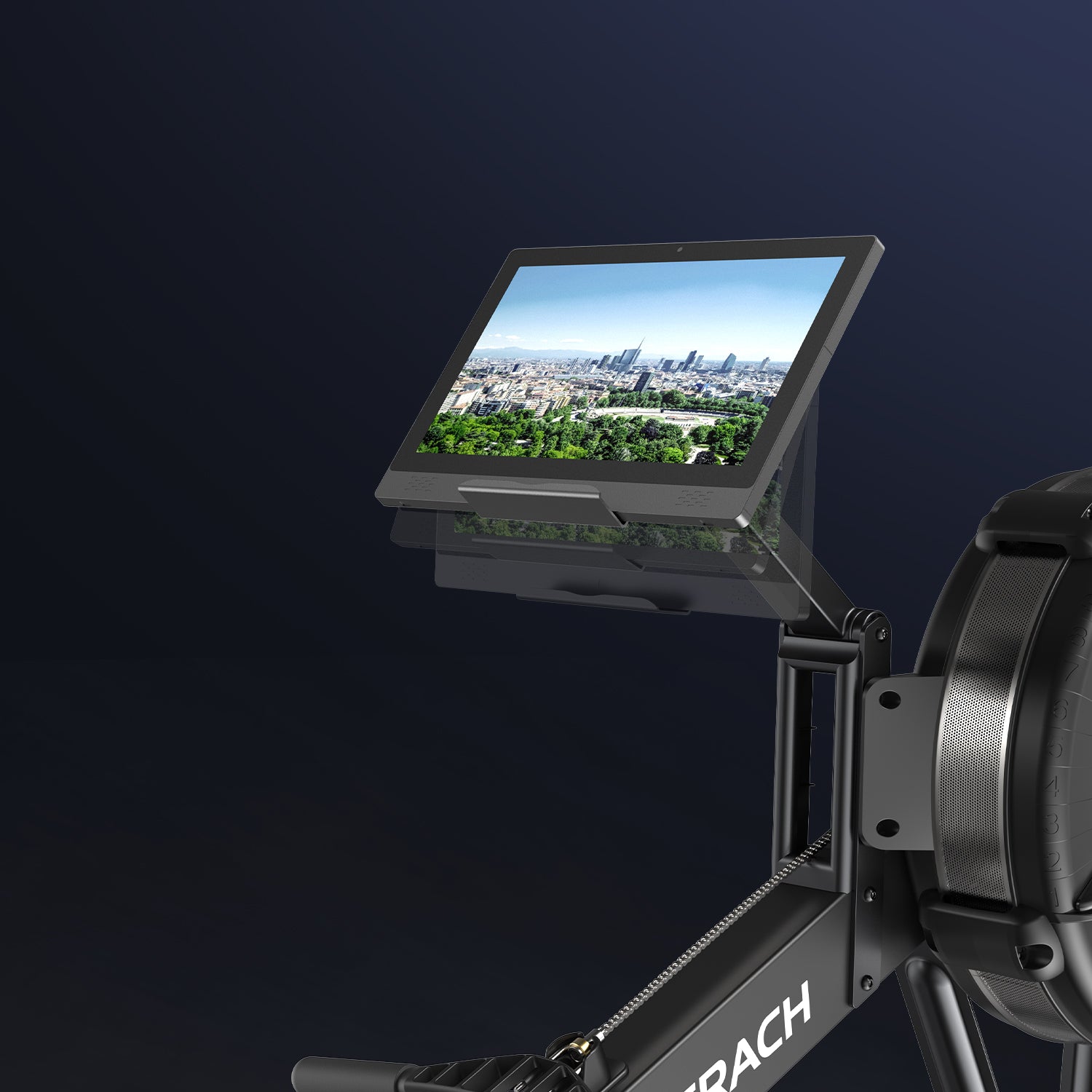 Merach R50 Aura Air Rowing Machine with HD Screen