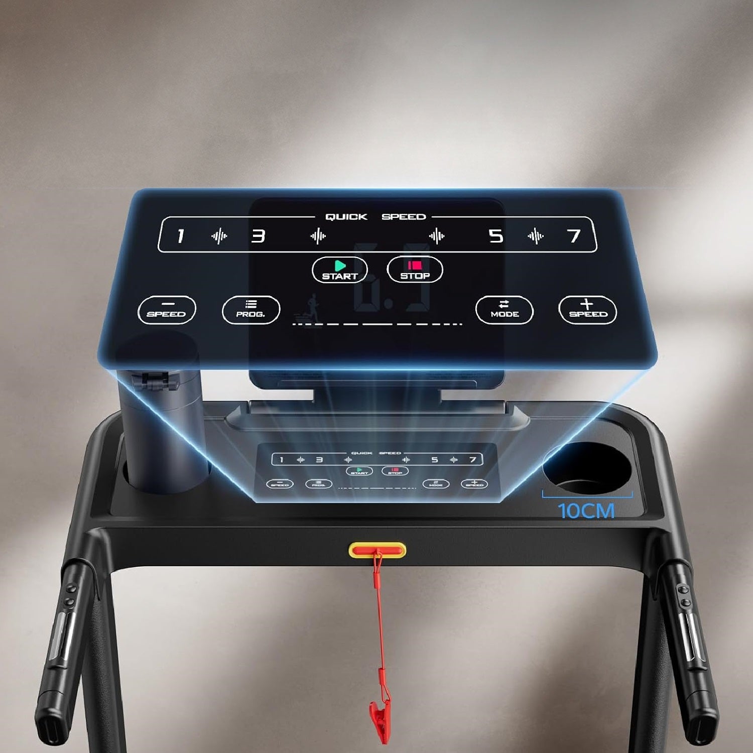 Merach T12B2 Foldable Treadmill with 15% Auto Incline