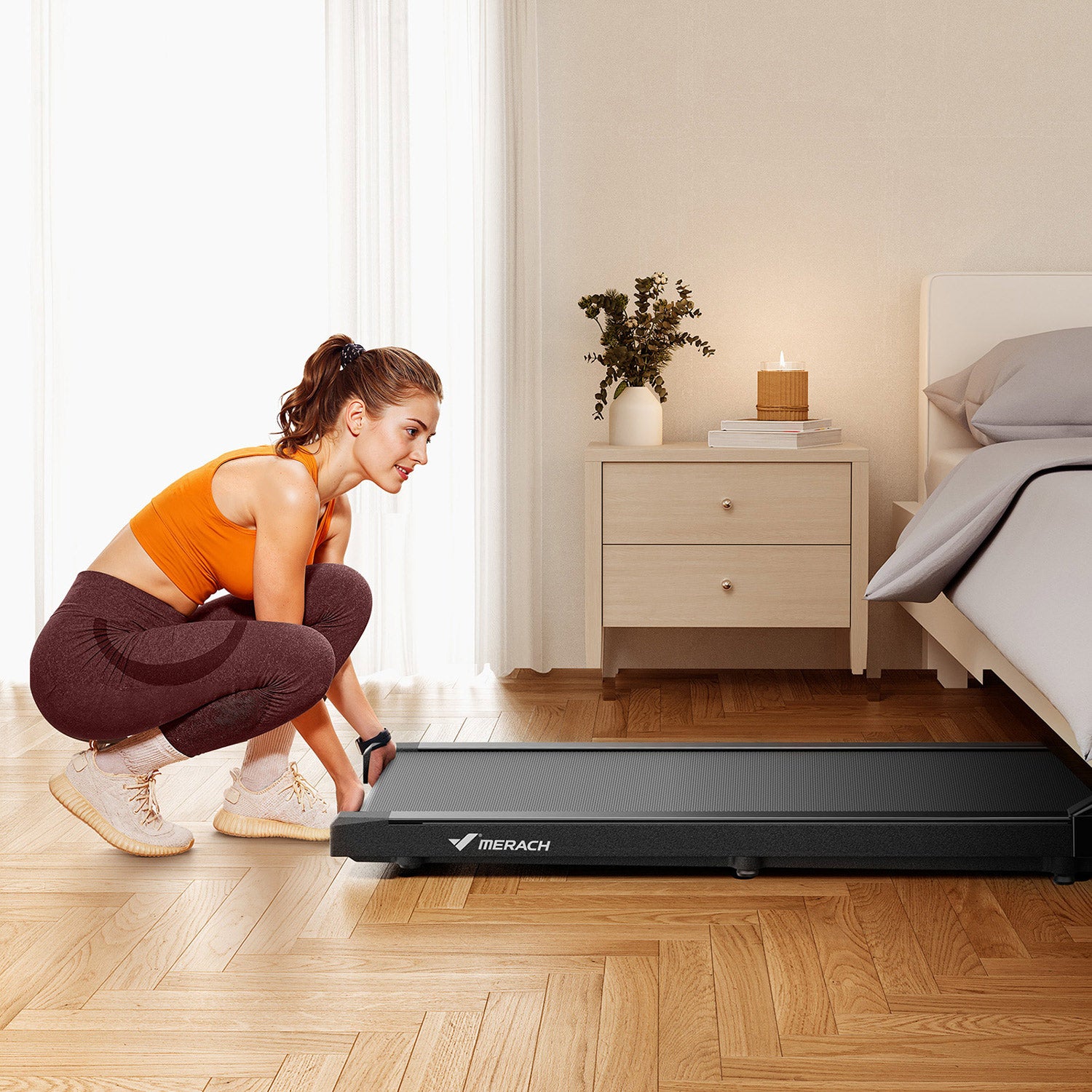 Merach T21B1 3-in-1 Treadmill