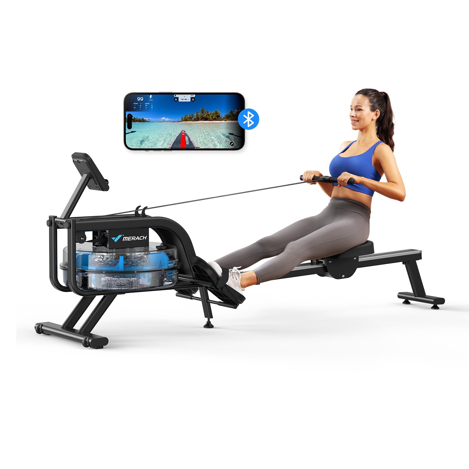 MERACH R10 Water Rowing Machine
