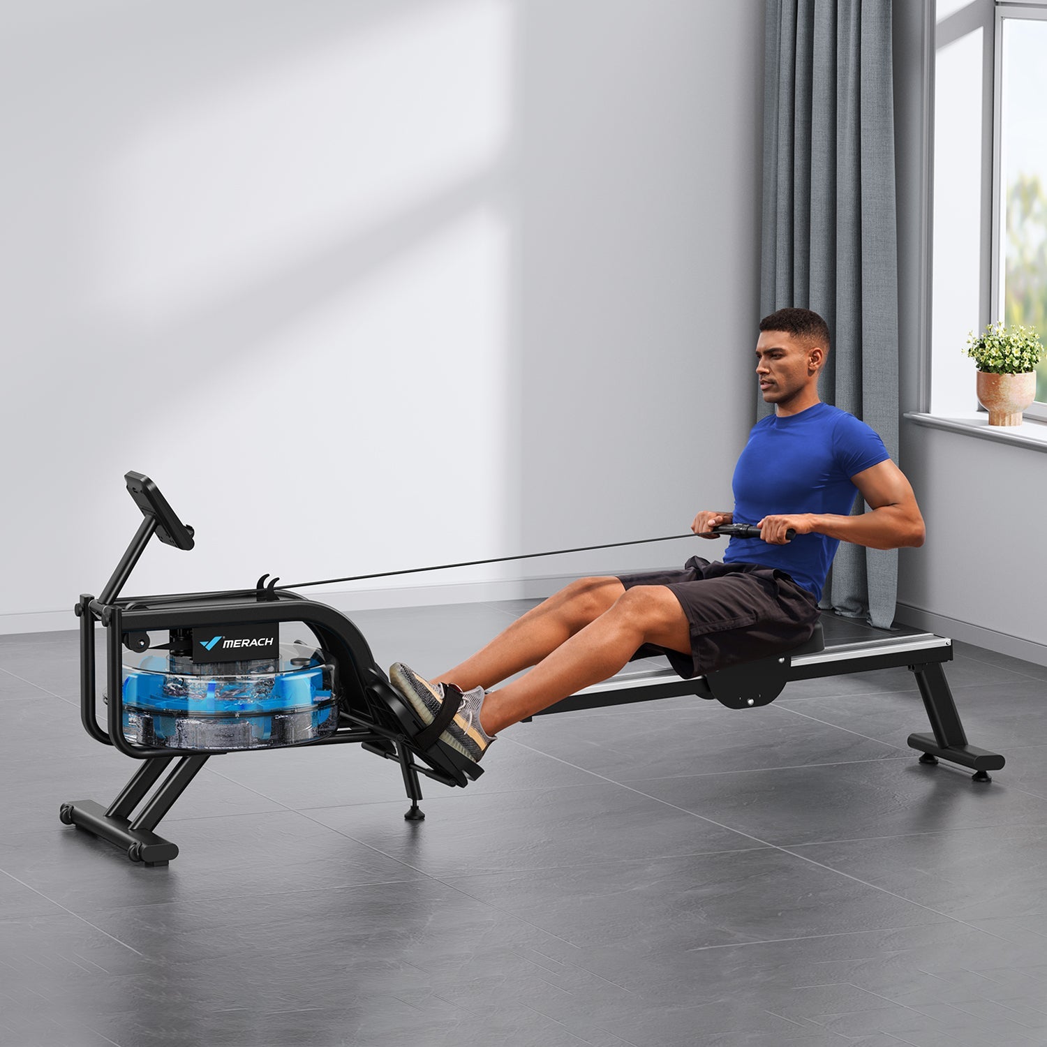 MERACH R10 Water Rowing Machine