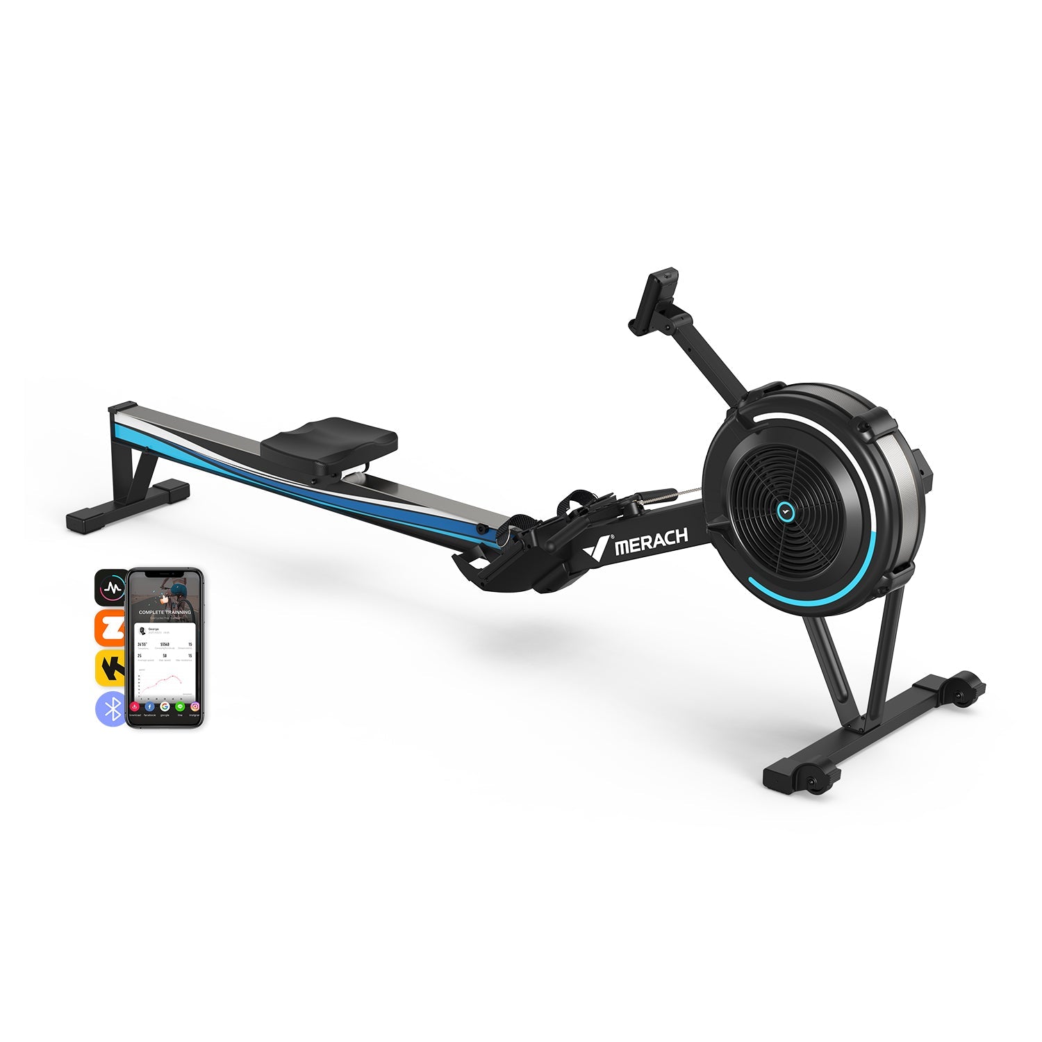 MERACH NovaRow R50 Air Resistance Rower