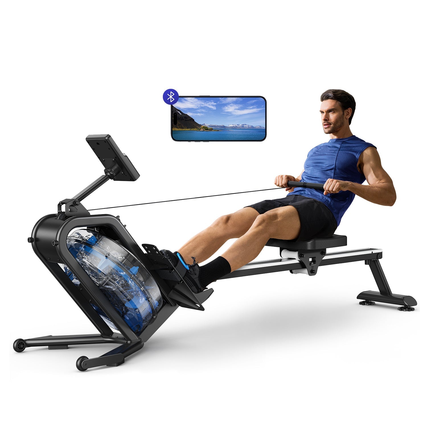 MERACH R17 Water Rowing Machine