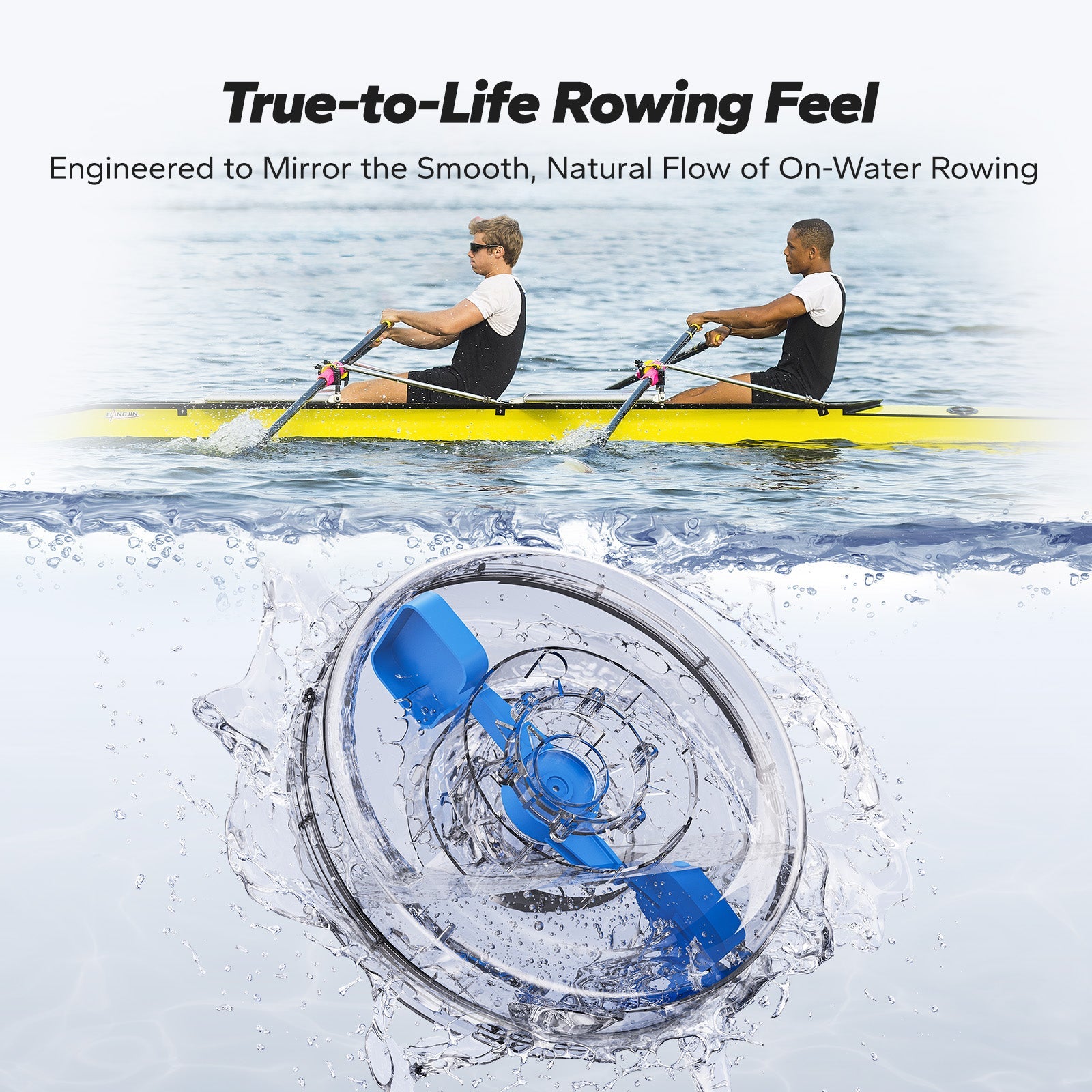 MERACH R28 Water Rowing Machine