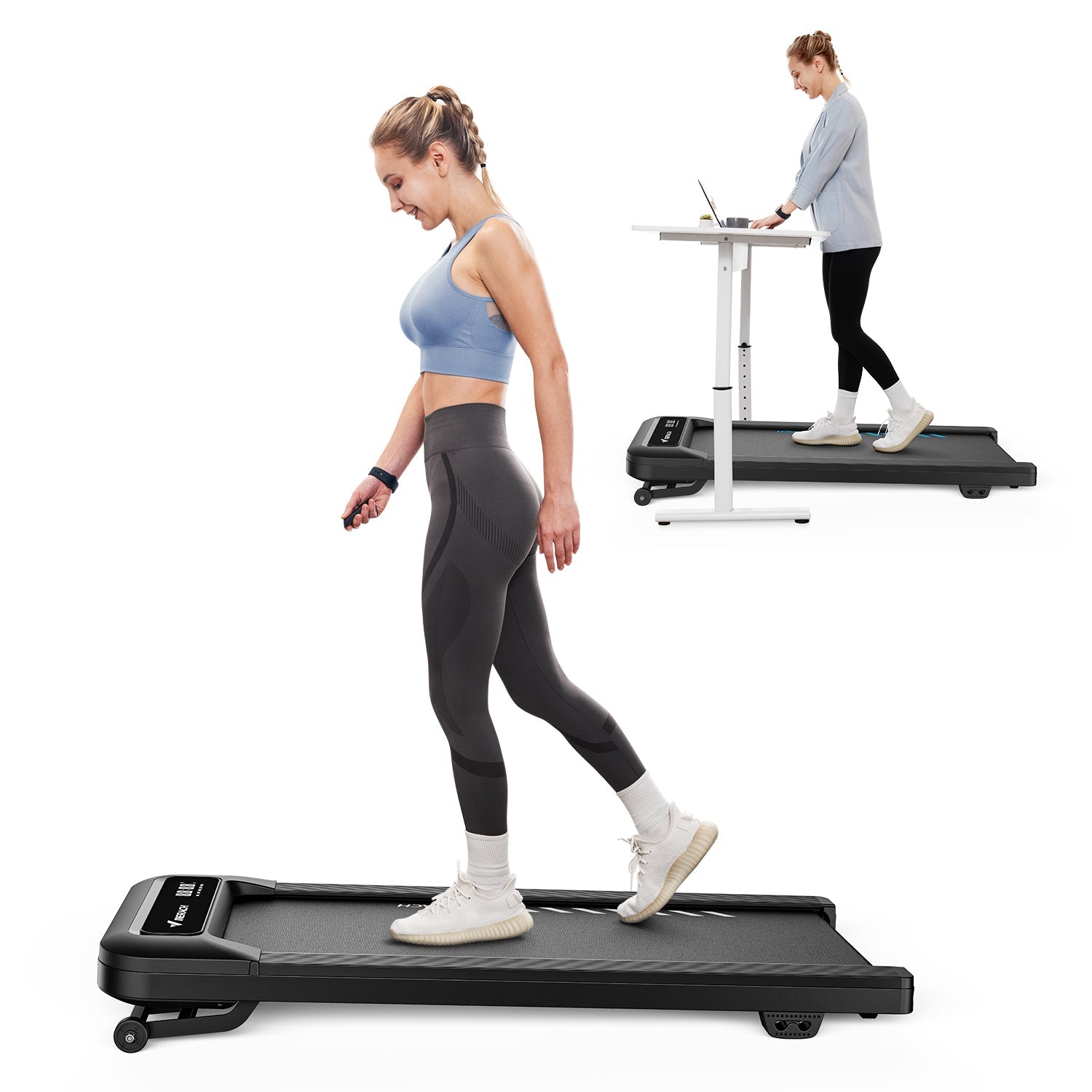 MERACH T14B1 Treadmill with 9% Auto Incline