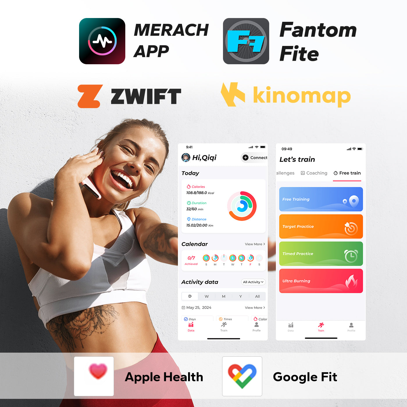 Merach T26B1 3-in-1 Treadmill