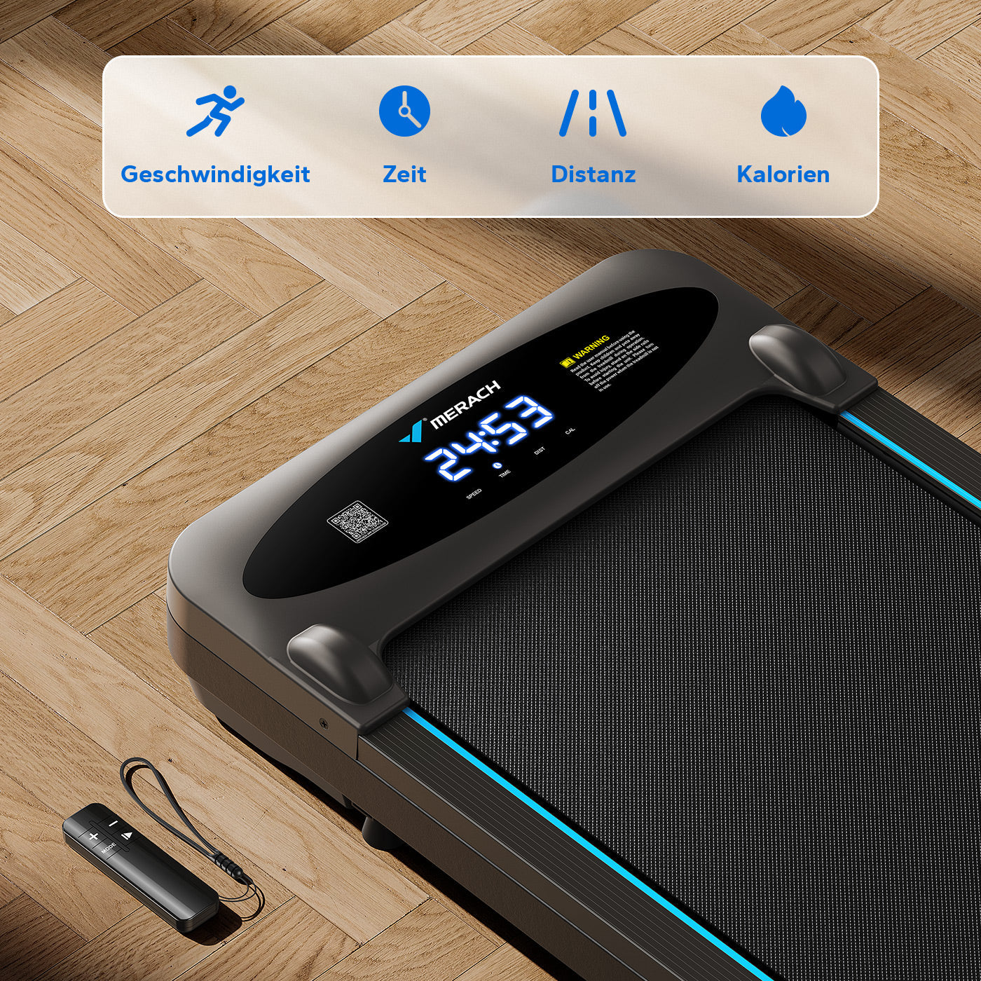 MERACH T26B1 3-in-1 Treadmill