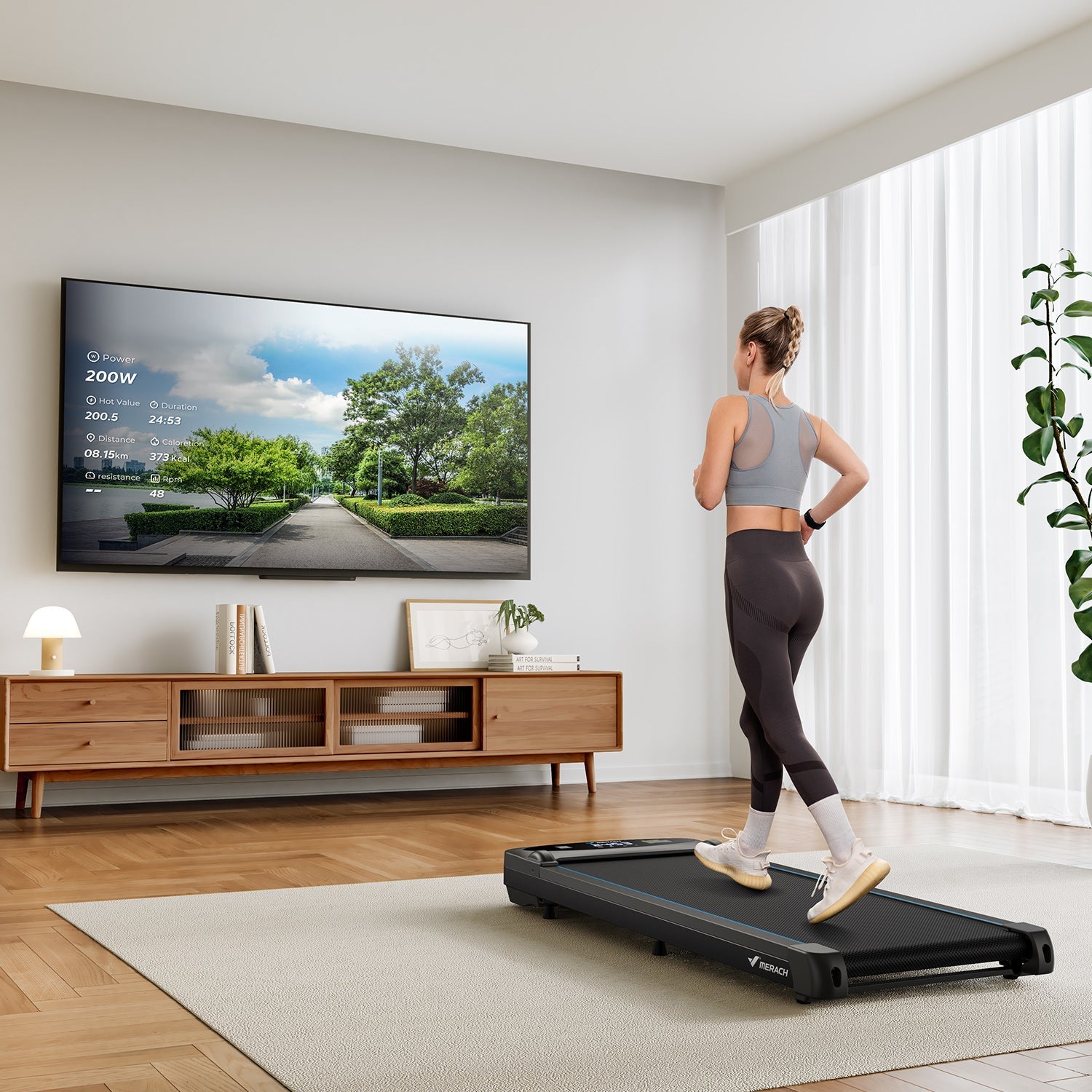 MERACH T26B1 3-in-1 Treadmill