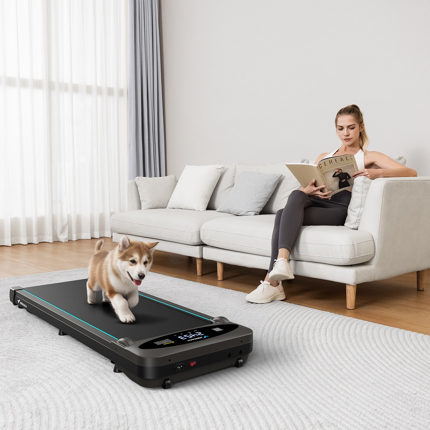 MERACH T26B1 3-in-1 Treadmill