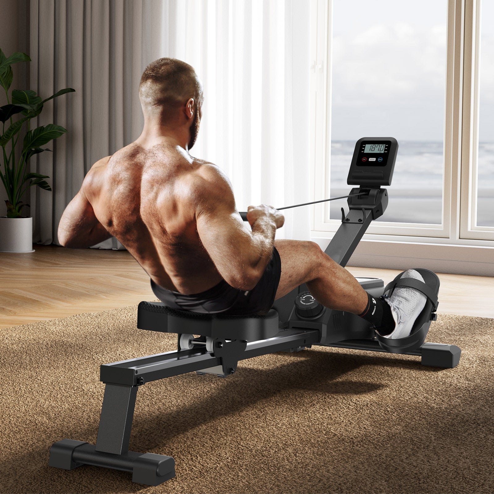 MERACH R25 Magnetic Rowing Machine