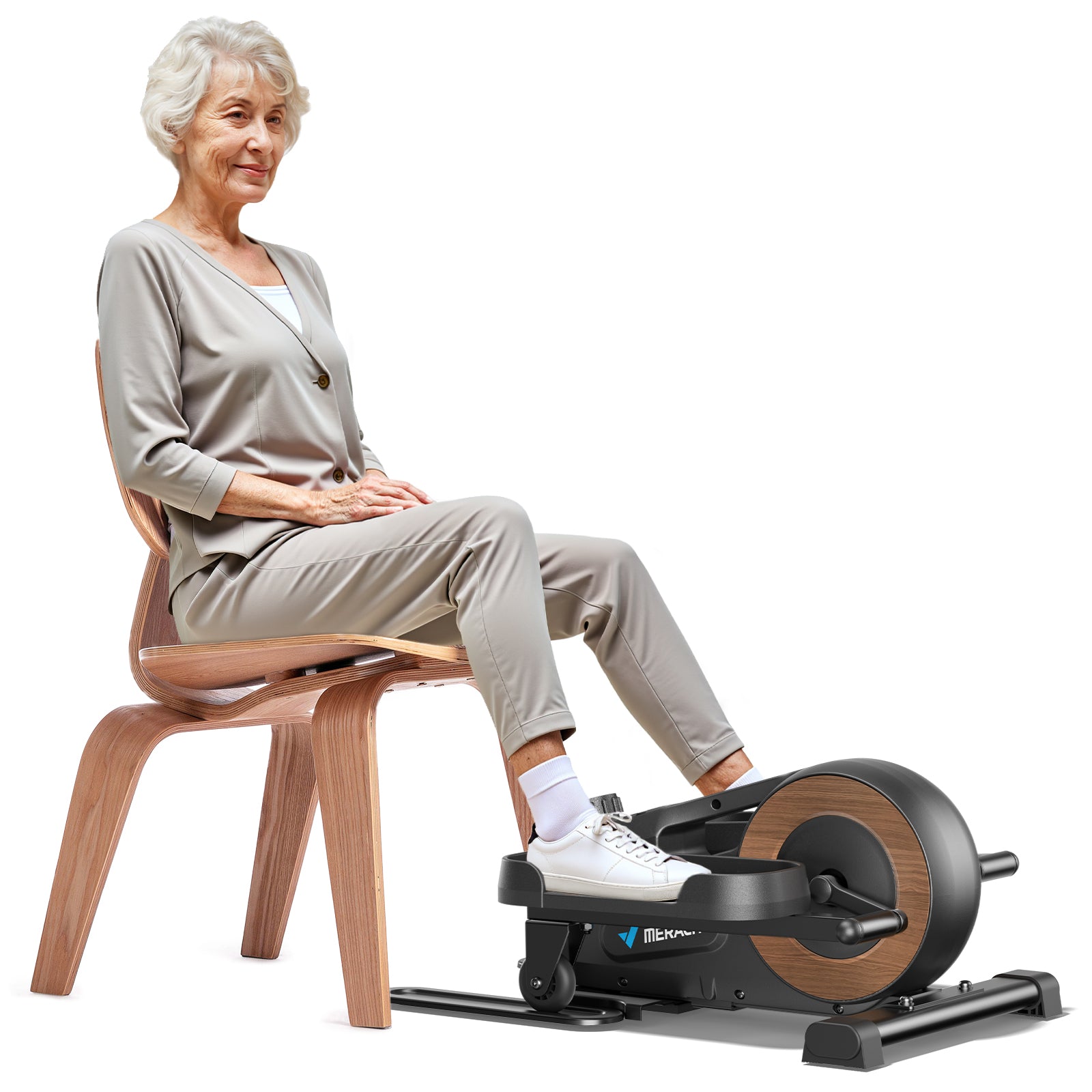 Merach E43B1 Mini Elliptical Trainer