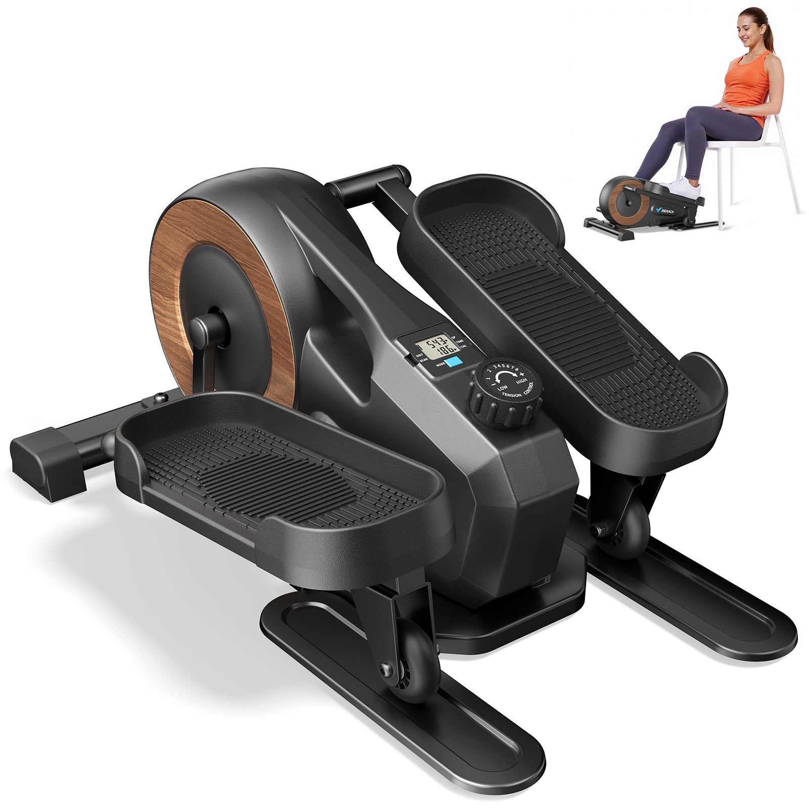 Merach E43B1 Mini Elliptical Trainer