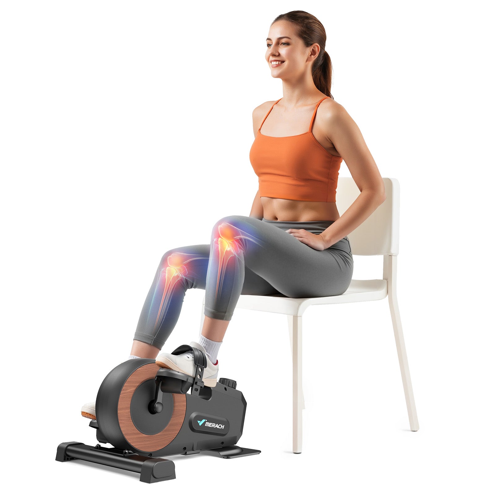 Merach E43B2 Mini Elliptical Trainer