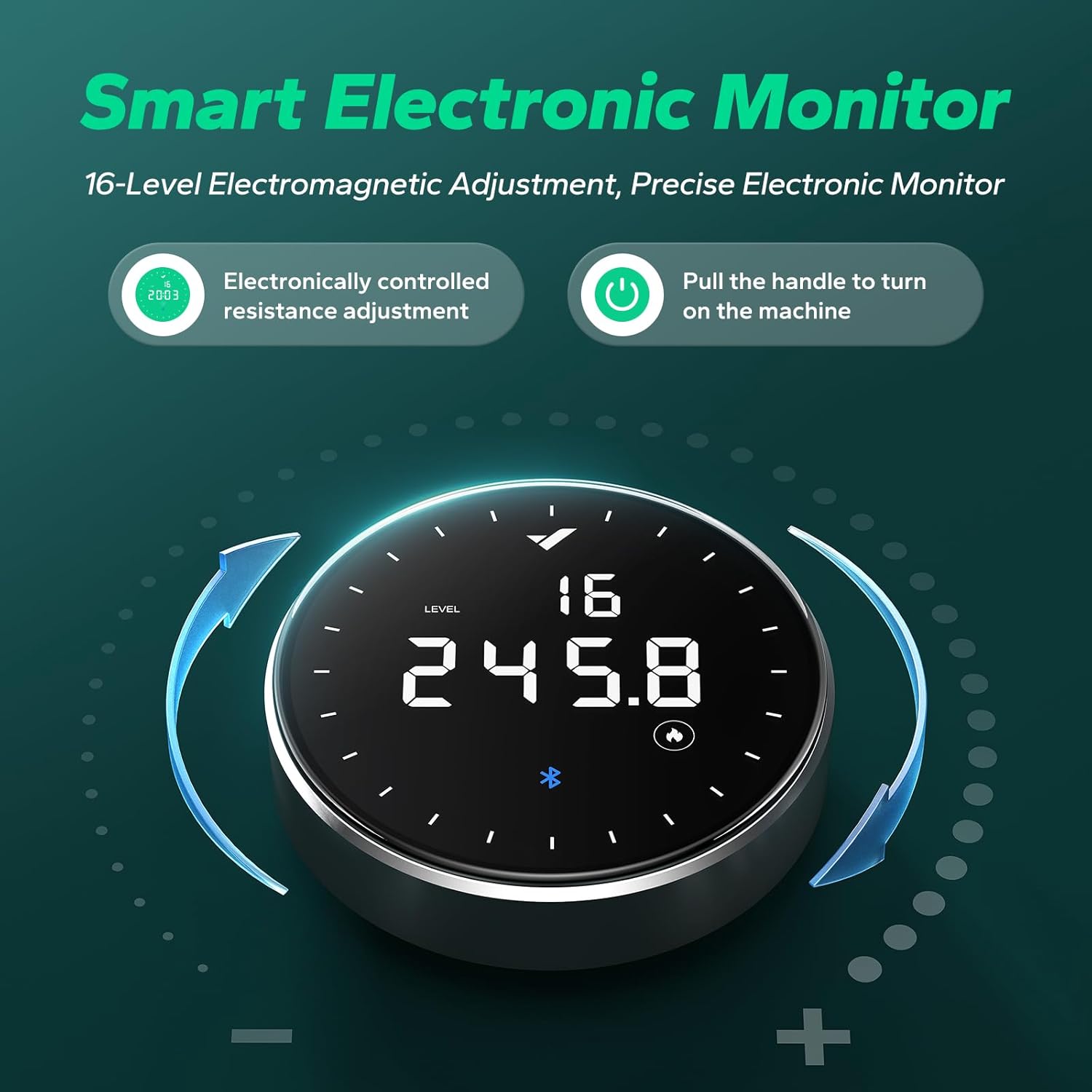 Merach Q1S Pro 2.0 Self-Powered Smart Electromagnetic Rower