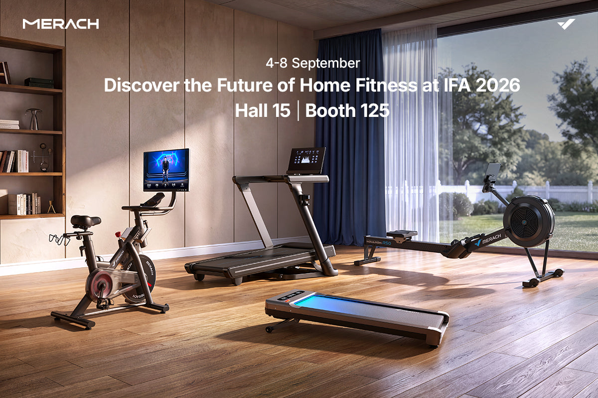 Merach at IFA Berlin 2026 : The Next Generation of Home Fitness and an Innovation in Joint Protection