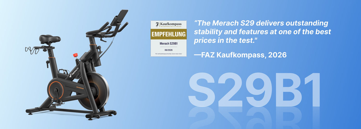 Awarded by FAZ: The S29B1 Pro Fitness Bike Put to the Test