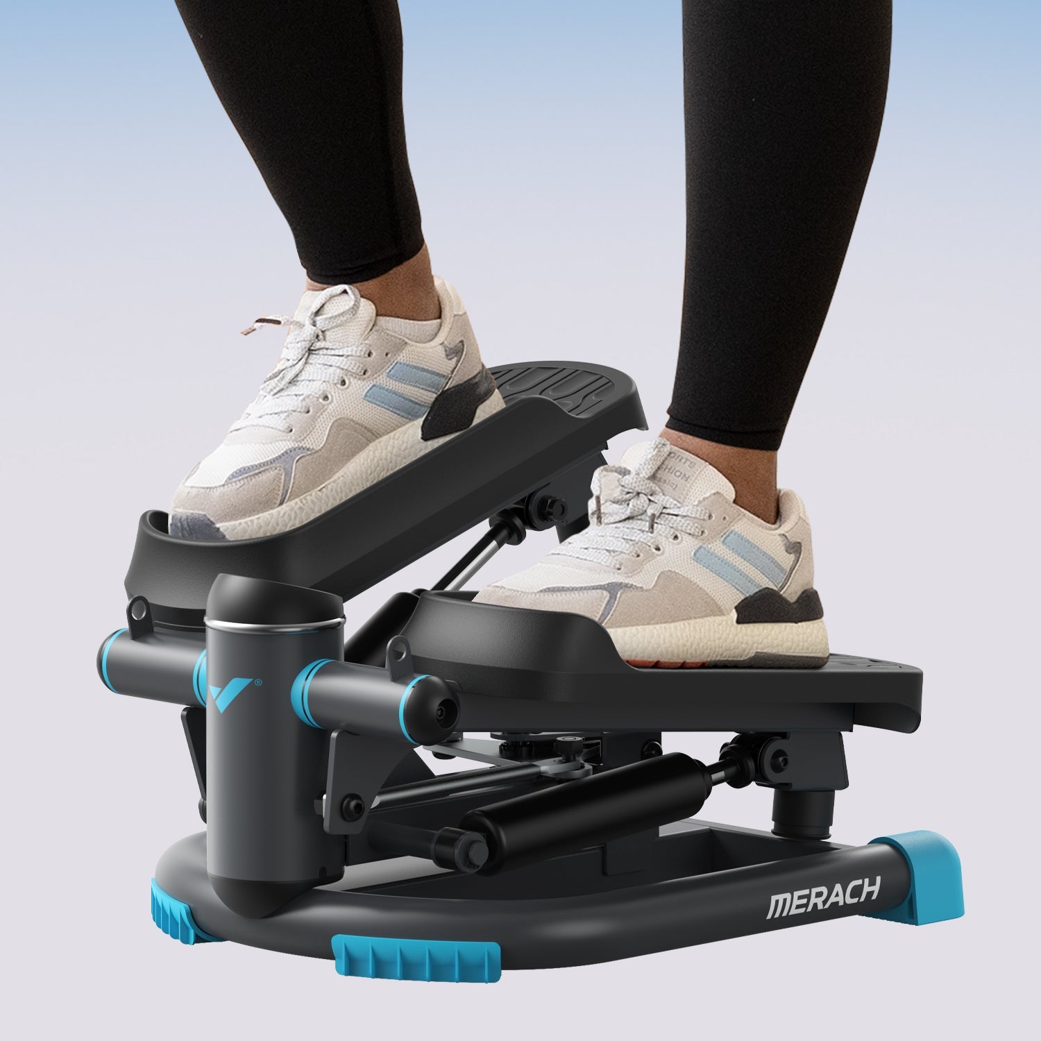 MERACH 2403B1 3-in-1 Mini Stair Steppers