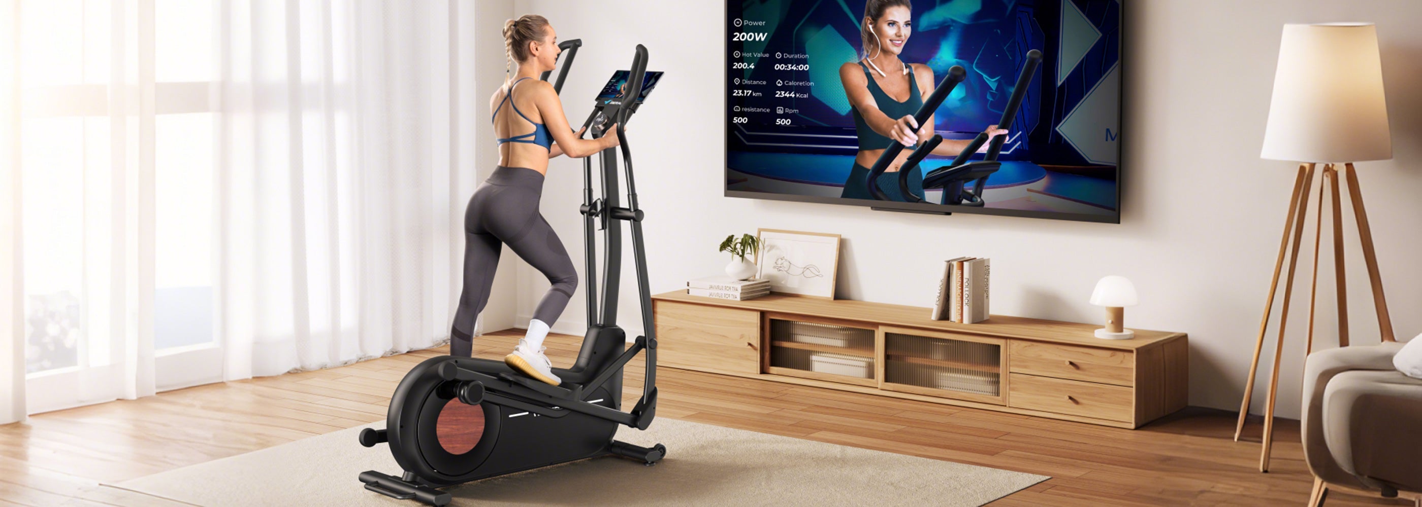 MERACH EU | Merach E27B1 Self-Powered Elliptical Machine