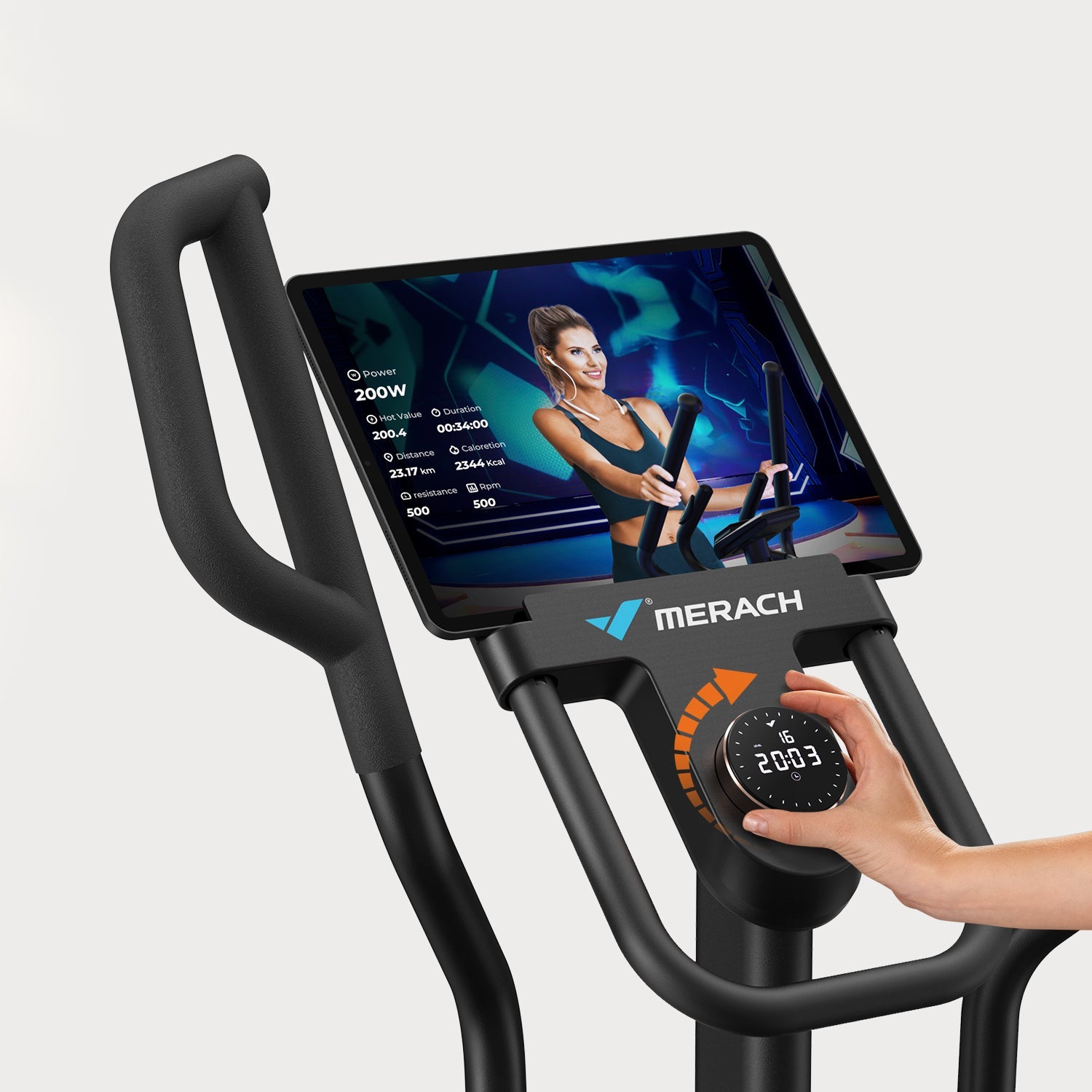 MERACH  E27B1 Self-Powered Elliptical Machine