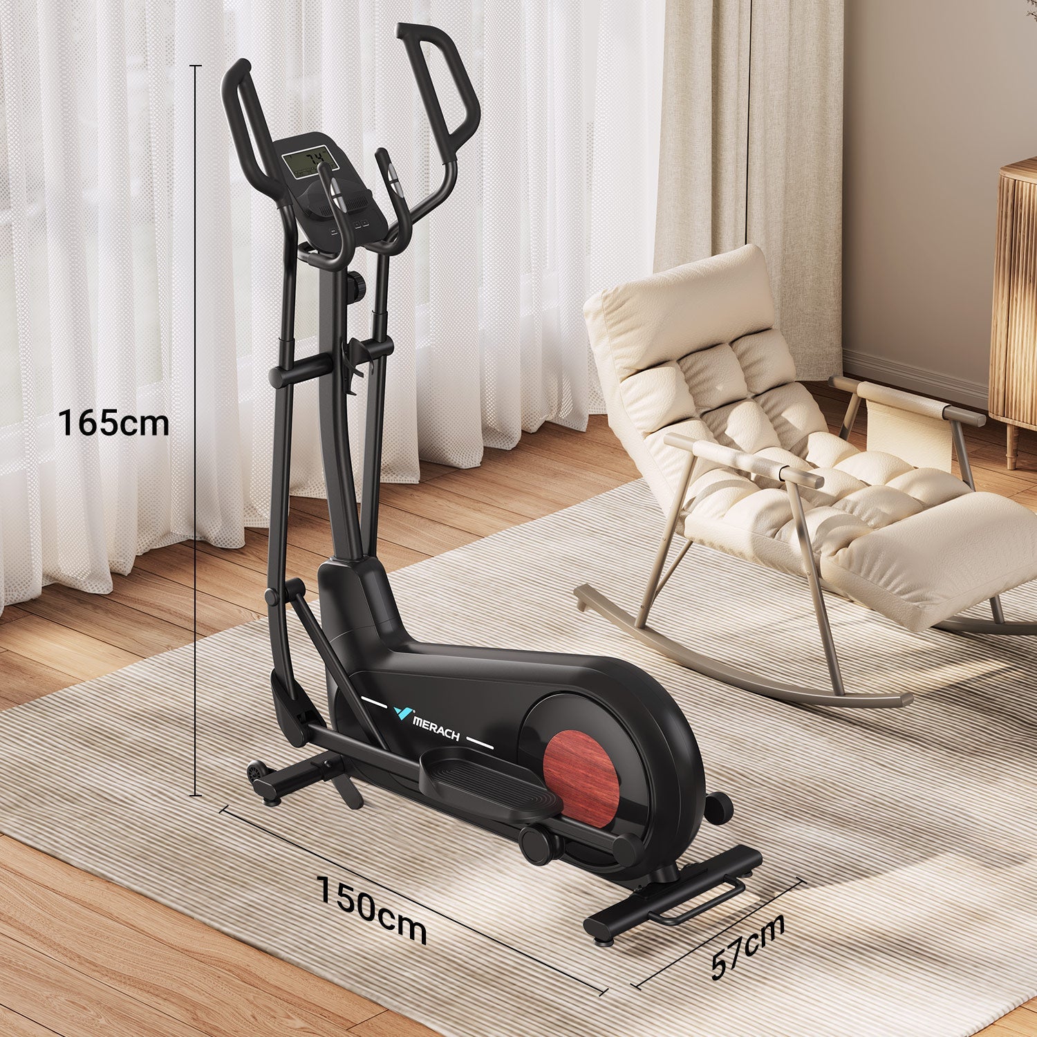 MERACH  E27B3 Manual Resistance Elliptical Machine