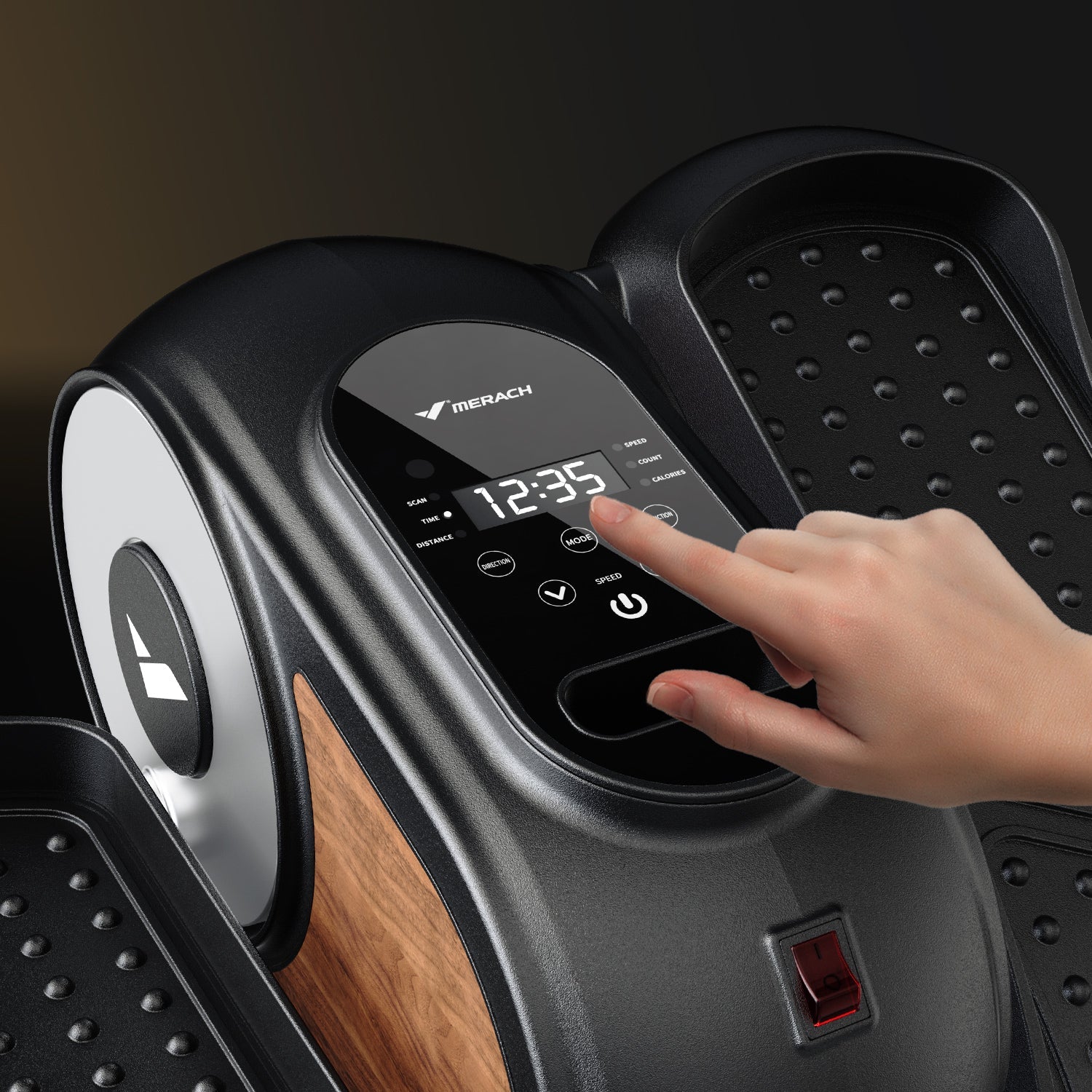MERACH E37B1 Mini Electric Elliptical Machine